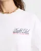 Made In USA Crewneck - White/Navy/Fire Red sold by Sporty and Rich
