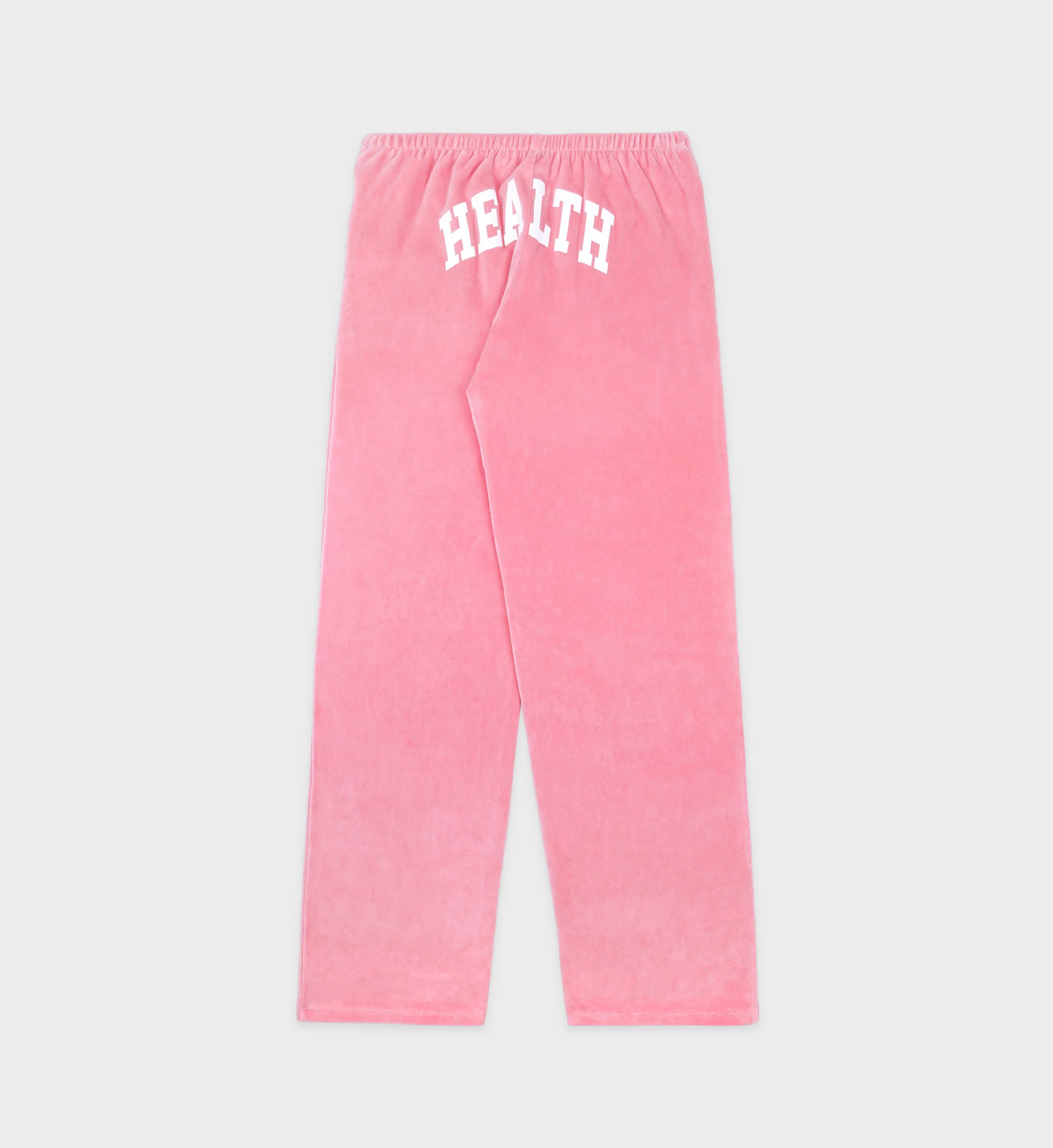 Health Ivy Velour Sweatpant - Cotton Candy/White sold by Sporty and Rich product image thumbnail 2