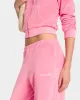 Health Ivy Velour Sweatpant - Cotton Candy/White sold by Sporty and Rich