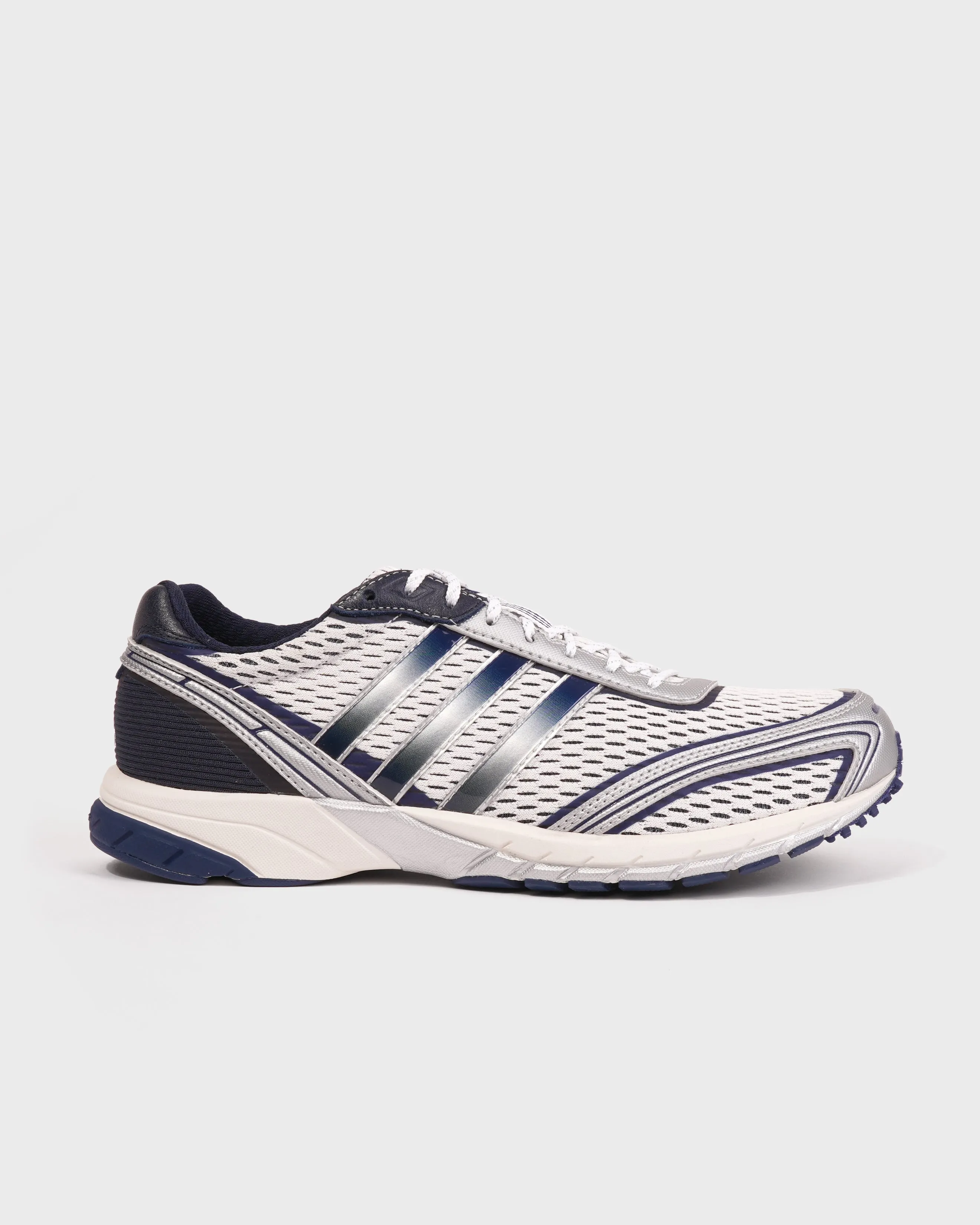 Adizero Adios OG - White/Navy sold by Sporty and Rich