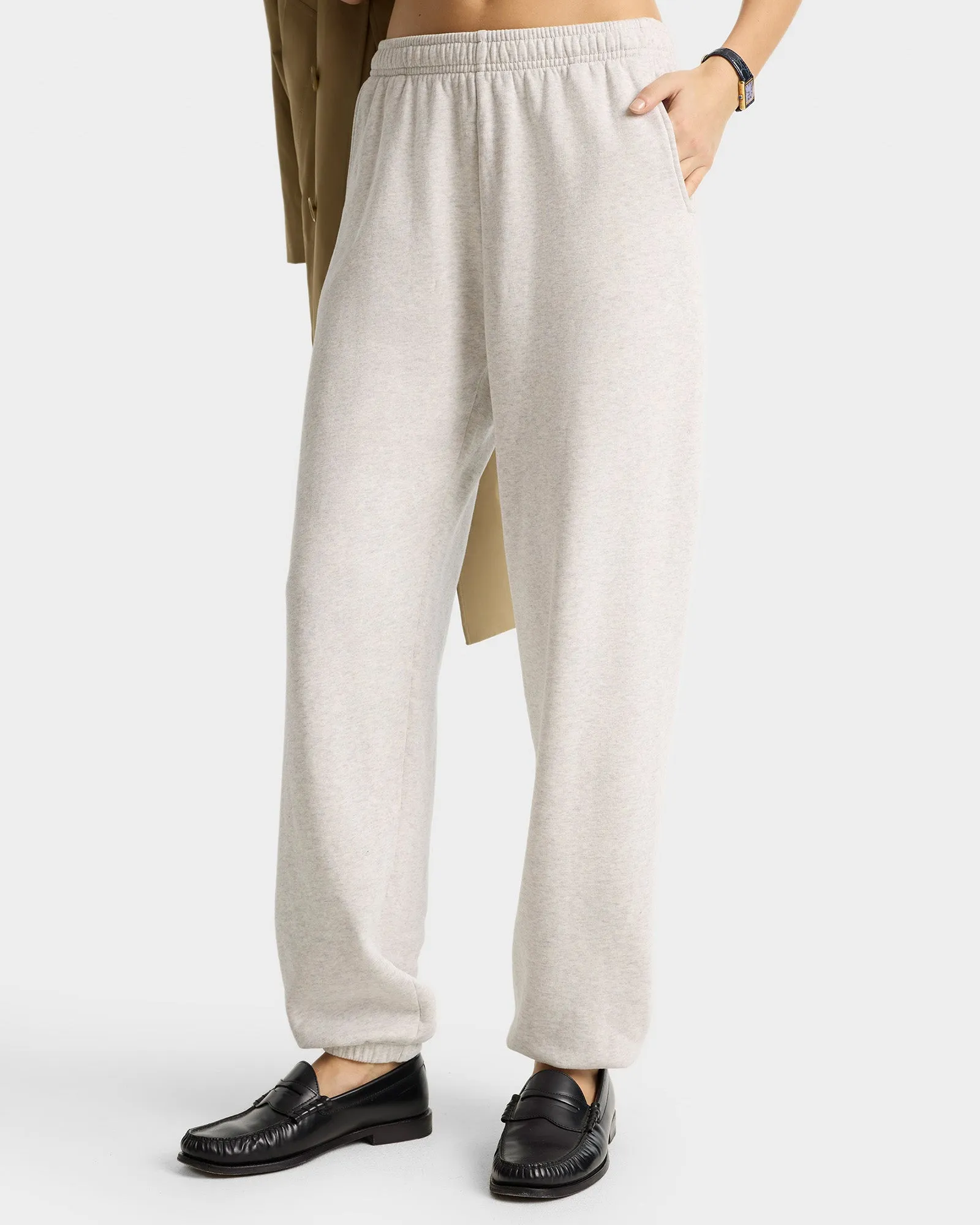 SR Runner Soft Sweatpant - Heather Gray sold by Sporty and Rich product image thumbnail 4