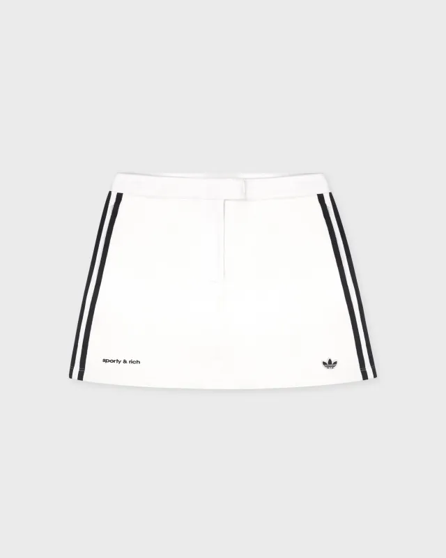 Adidas Skirt - White/Navy sold by Sporty and Rich