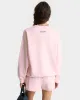 Eden Crest Crewneck - Pink Dolphin/Navy sold by Sporty and Rich