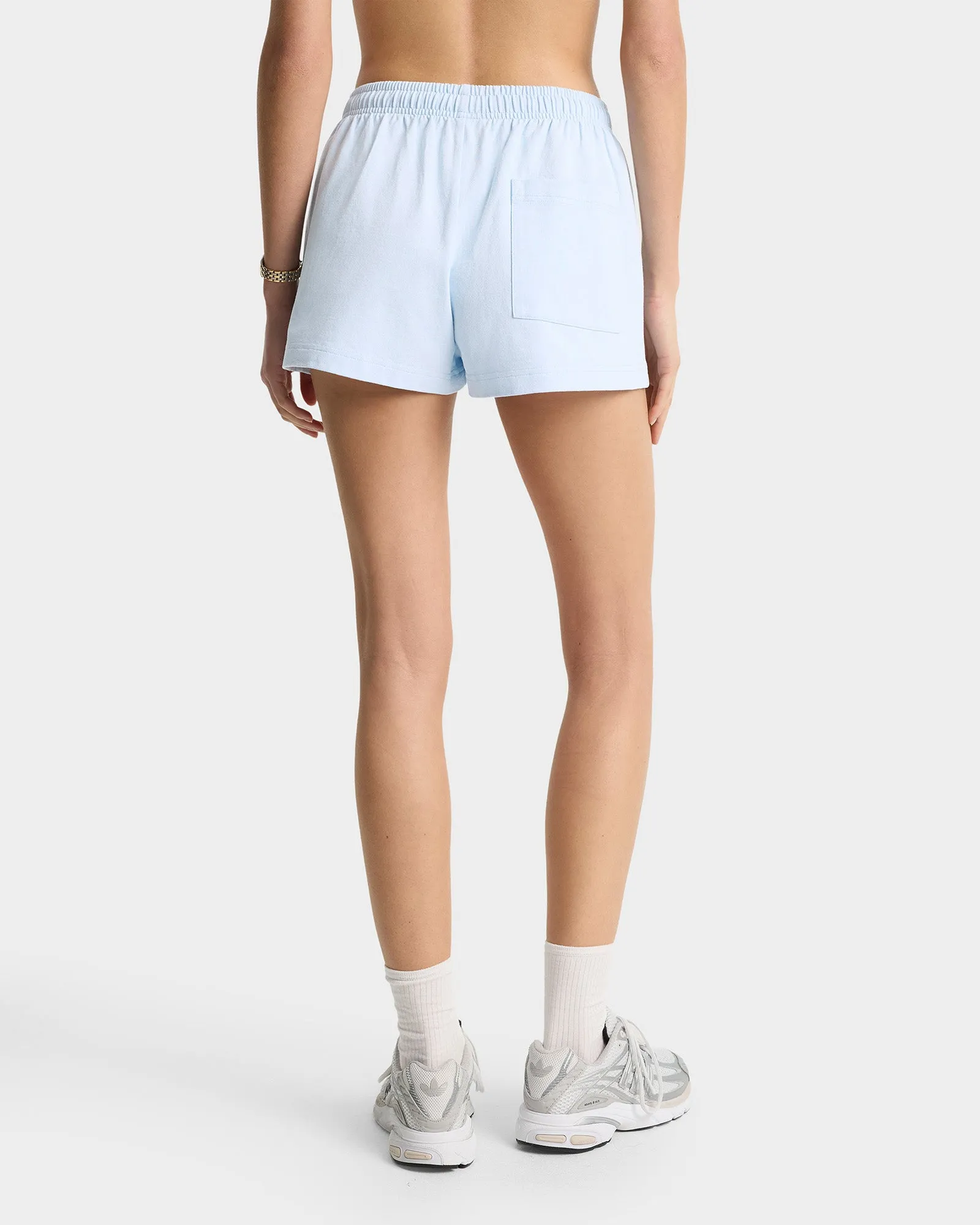 Eden Crest Disco Short - Ciel/Navy sold by Sporty and Rich product image thumbnail 5