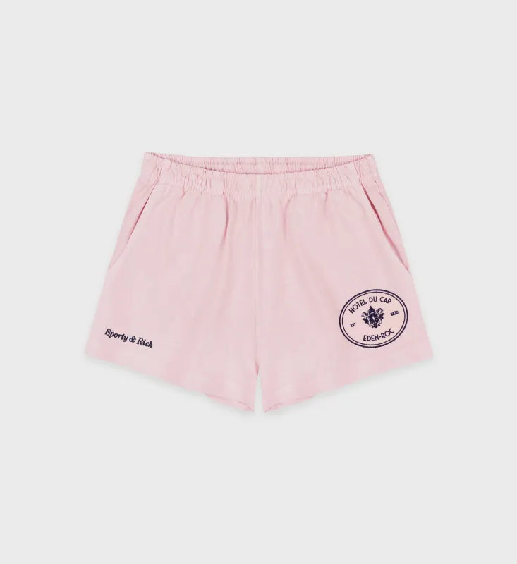Eden Crest Disco Short - Pink Dolphin/Navy sold by Sporty and Rich