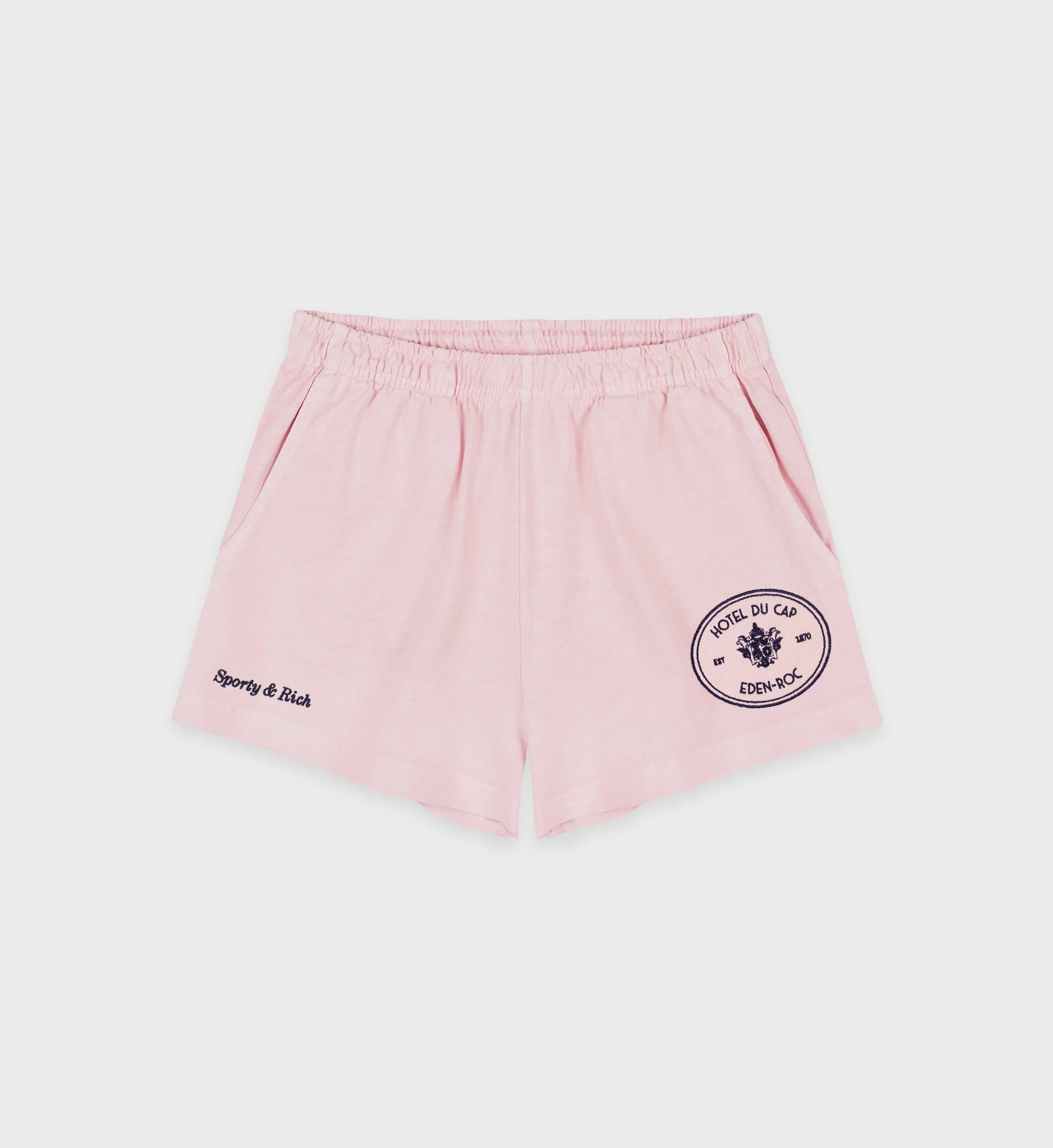 Eden Crest Disco Short - Pink Dolphin/Navy sold by Sporty and Rich