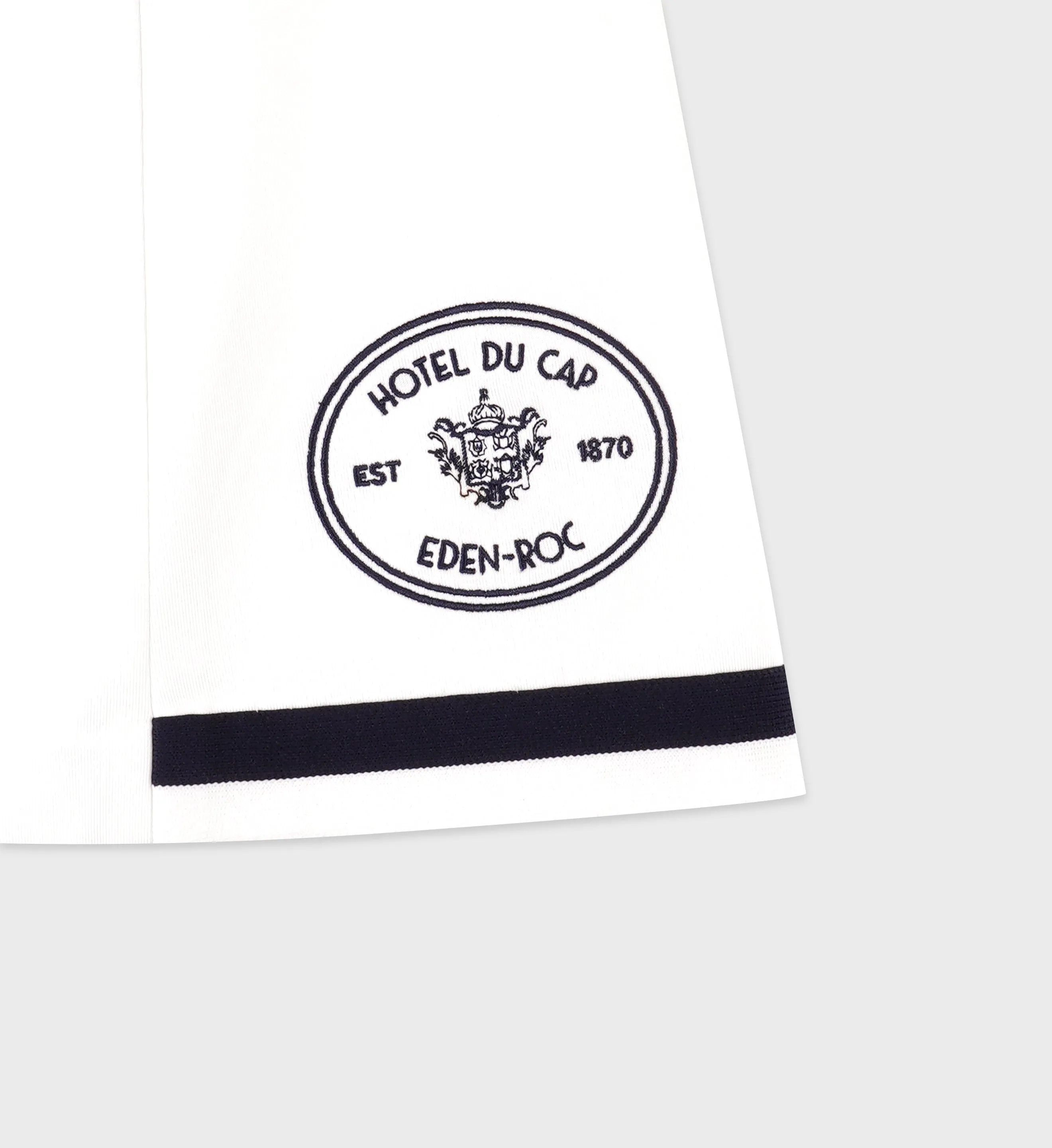 Eden Crest Embroidered Mila Skirt - White/Navy sold by Sporty and Rich product image thumbnail 4