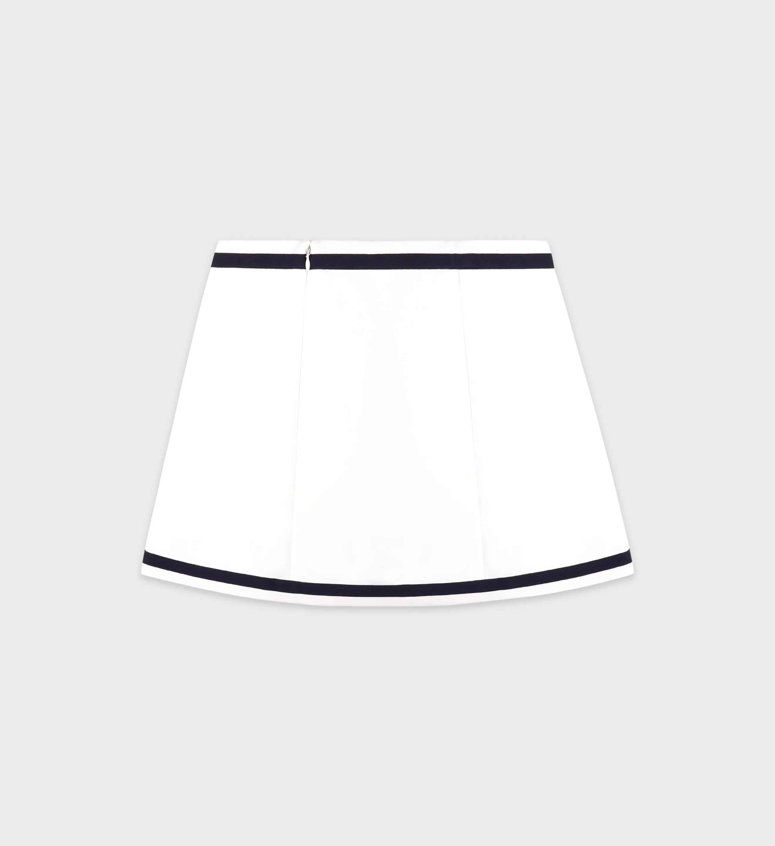 Eden Crest Embroidered Mila Skirt - White/Navy sold by Sporty and Rich product image thumbnail 2