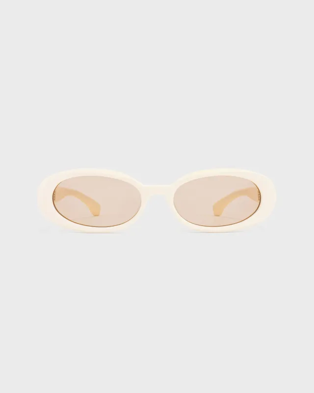 Frame N.10 - Sunglasses - Cream sold by Sporty and Rich