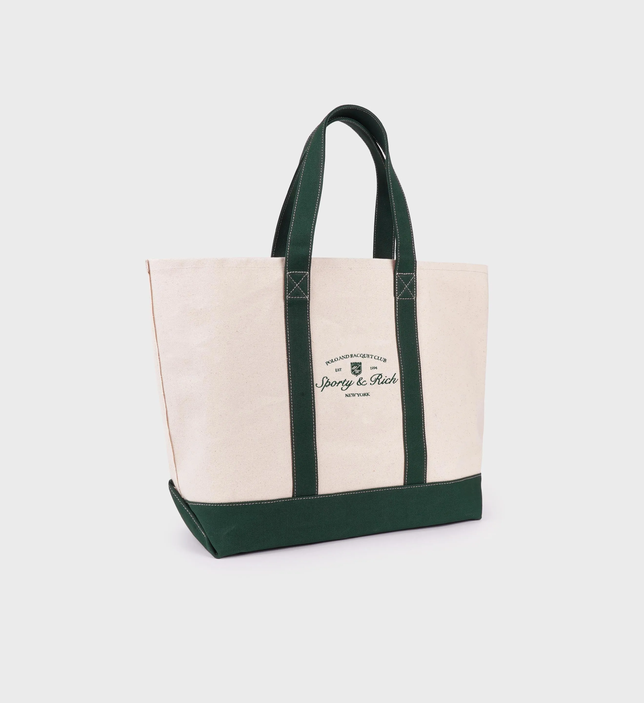 Syracuse Two Tone Tote Bag - Natural/Alpine sold by Sporty and Rich product image thumbnail 2
