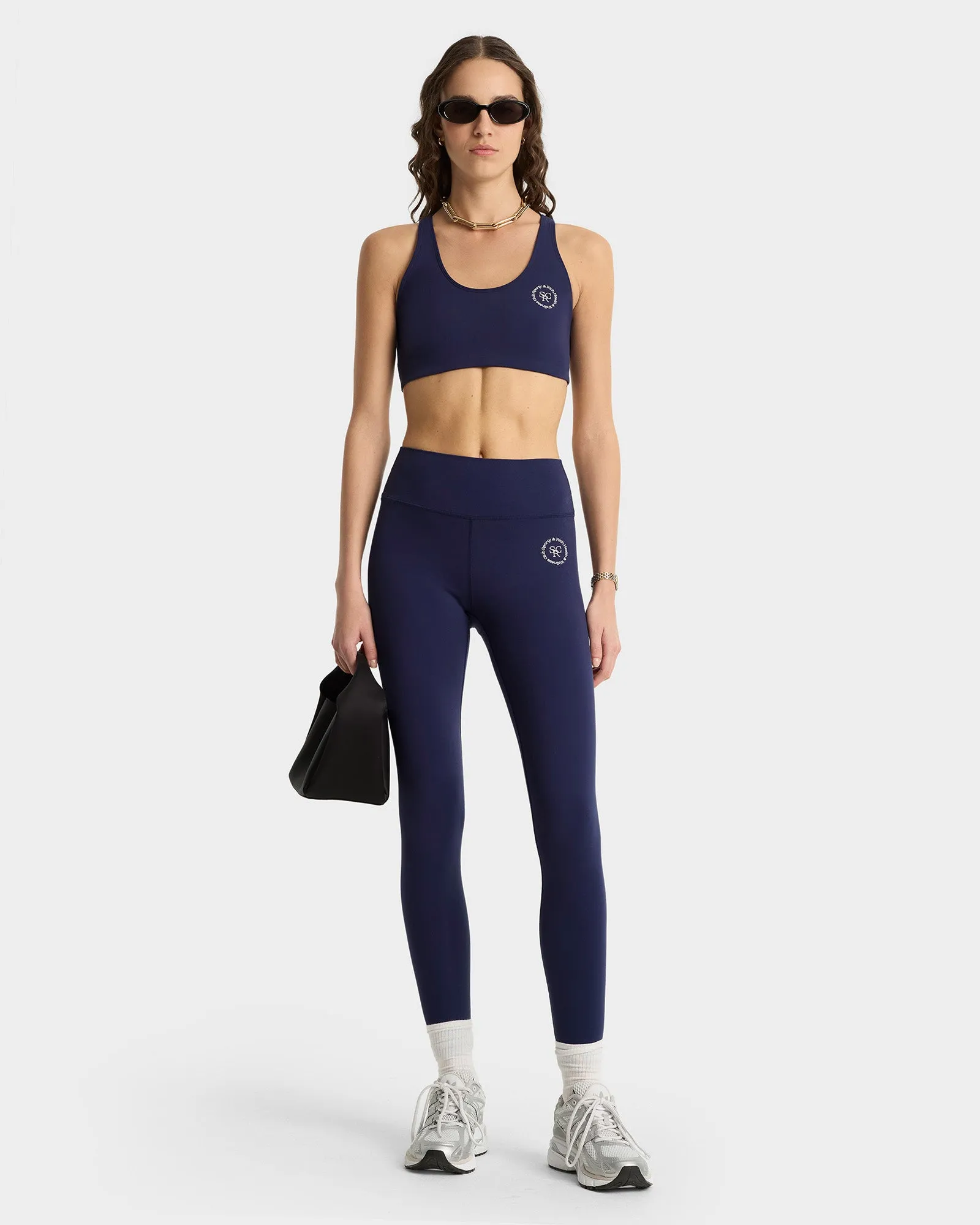 SRHWC Legging - Navy/White sold by Sporty and Rich product image thumbnail 2