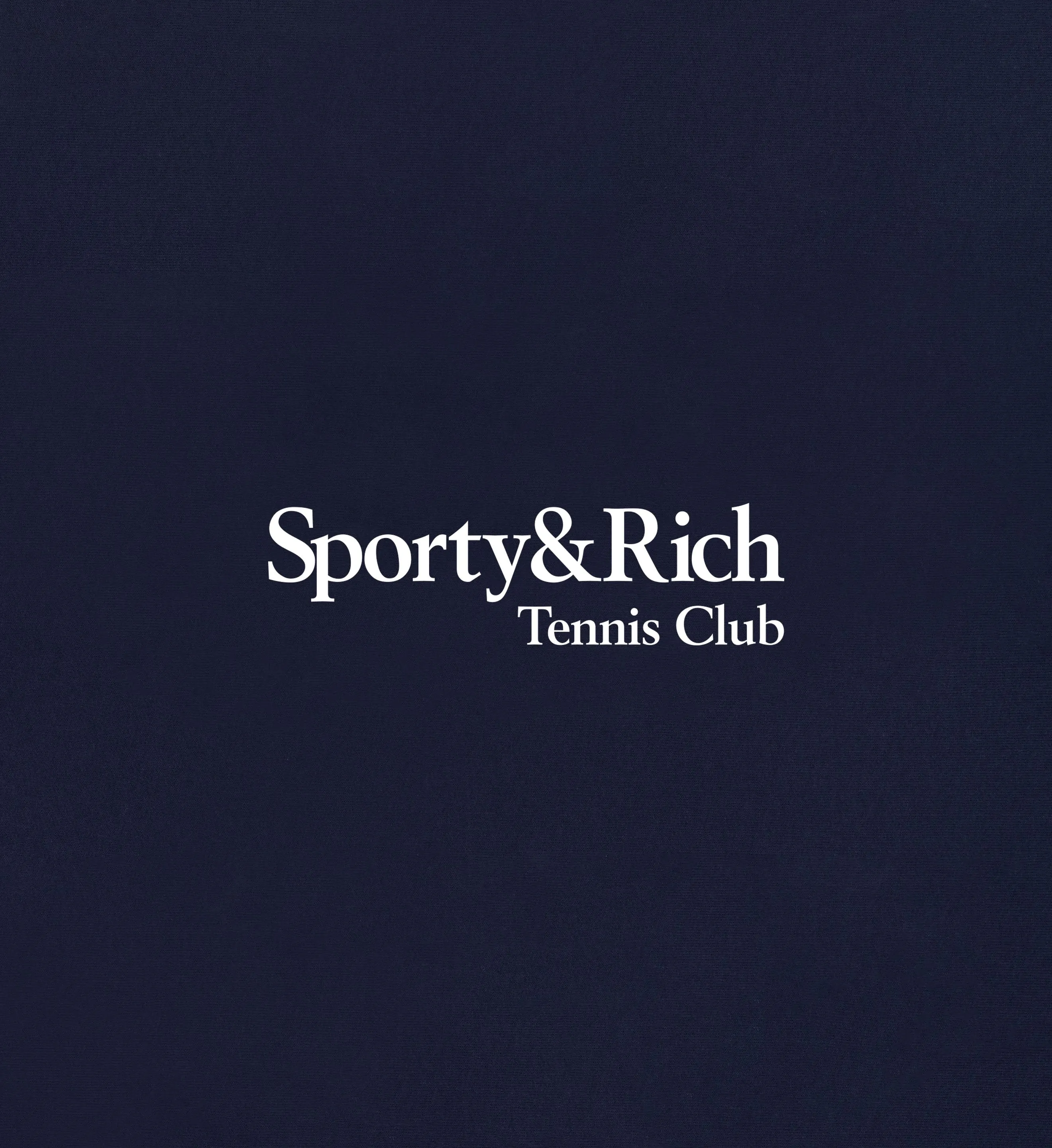 Play Tennis Crewneck - Navy/White sold by Sporty and Rich product image thumbnail 3