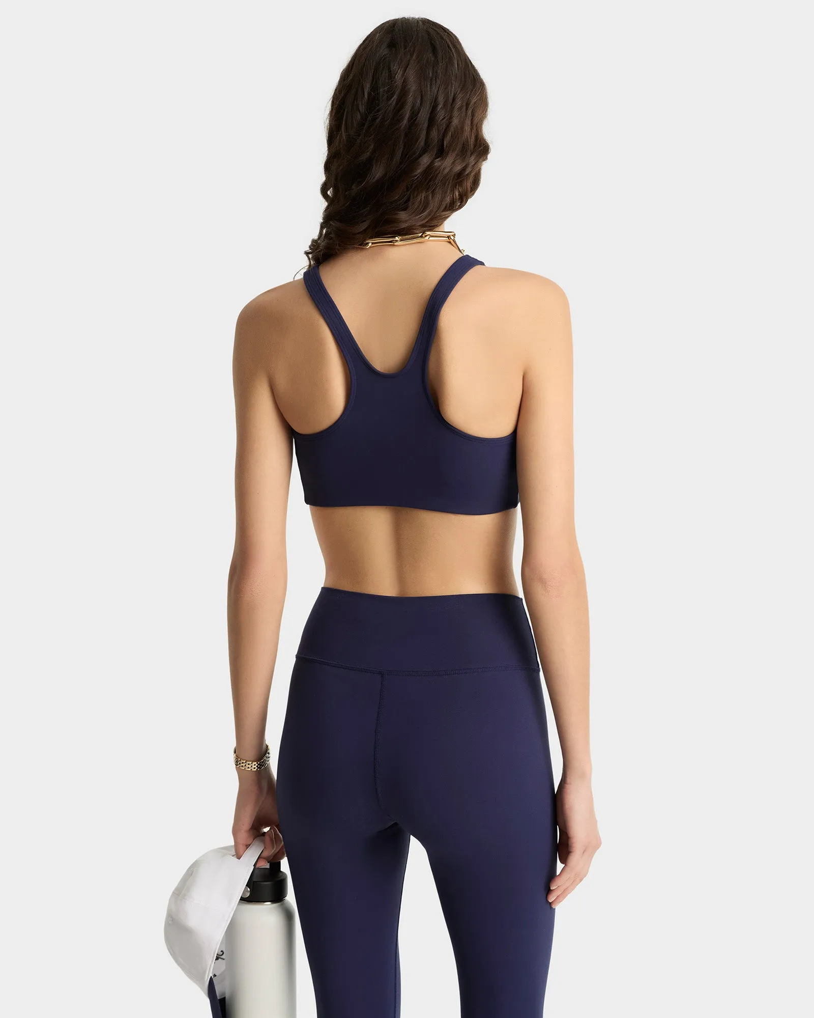 SRHWC Sports Bra - Navy/White sold by Sporty and Rich product image thumbnail 4