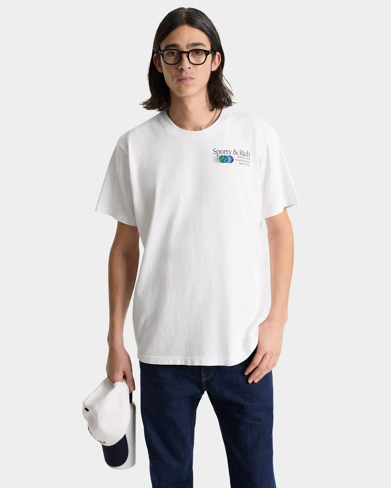 Invitational T-Shirt - White sold by Sporty and Rich product image thumbnail 3