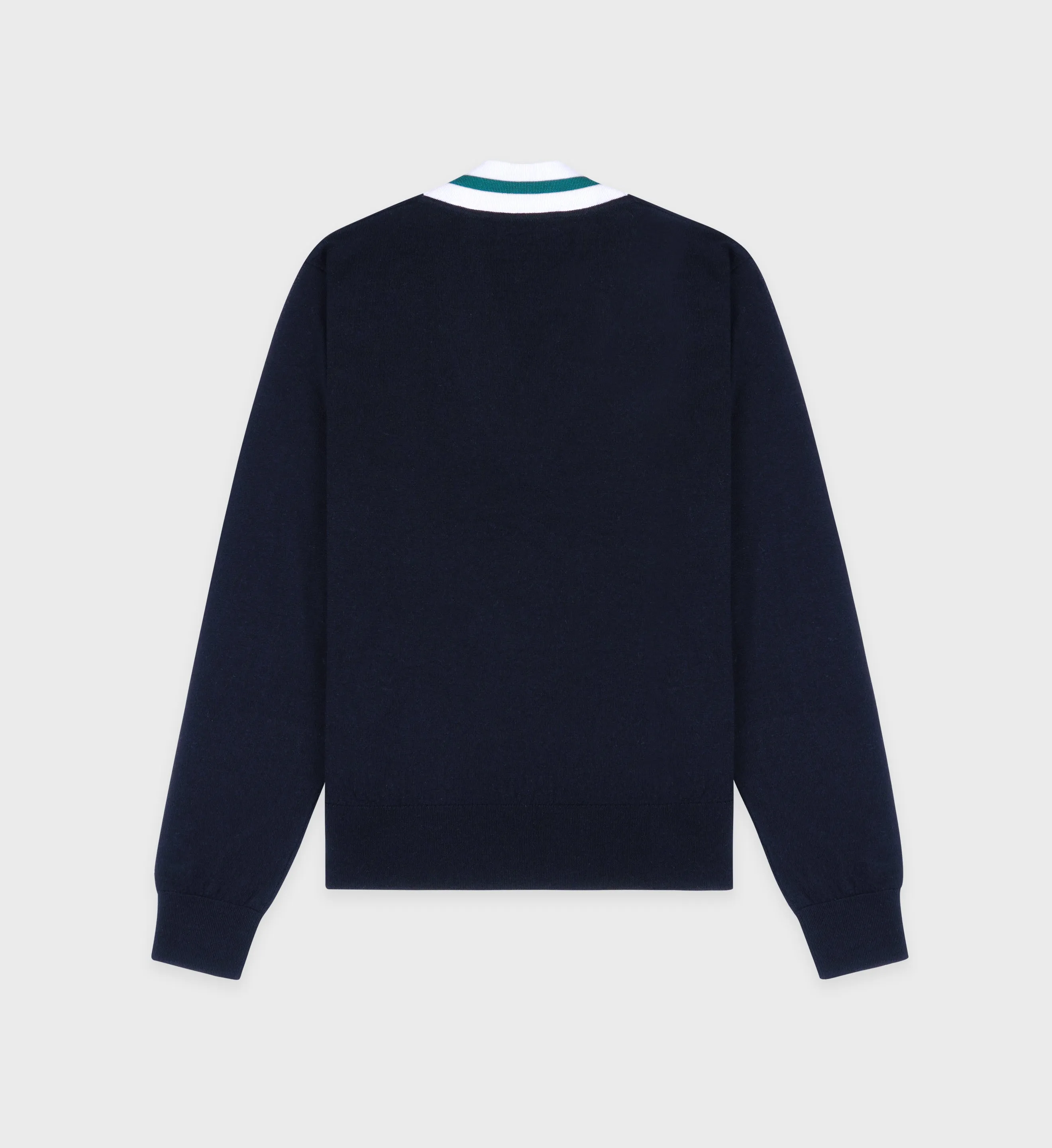 SRC Minimalist V-Neck Sweater - Navy/Off White/Alpine sold by Sporty and Rich product image thumbnail 5