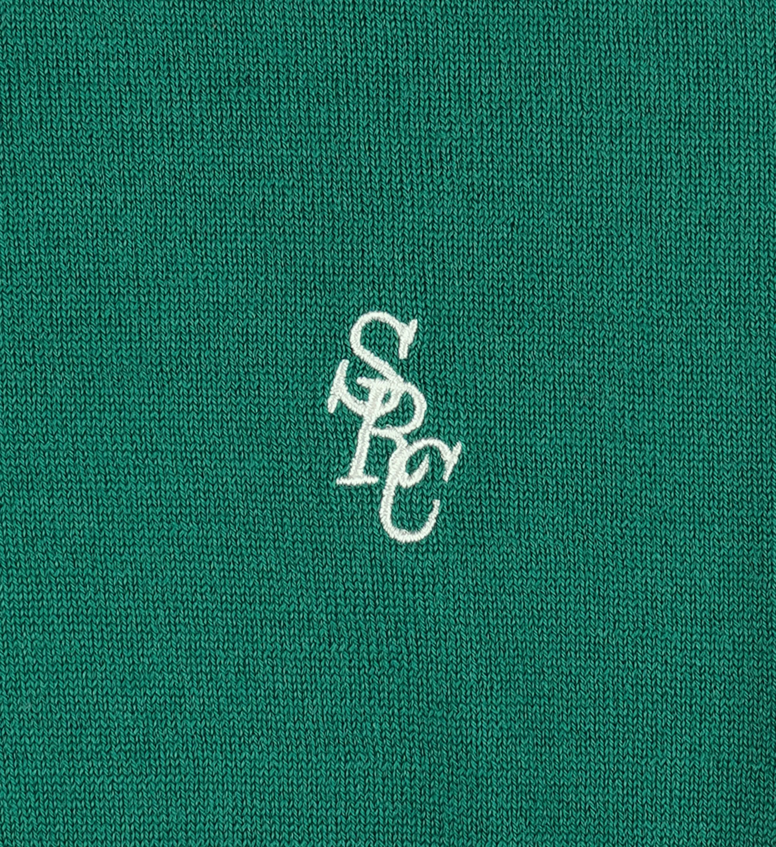 SRC Minimalist V-Neck Sweater - Alpine/Navy/Off White sold by Sporty and Rich product image thumbnail 4