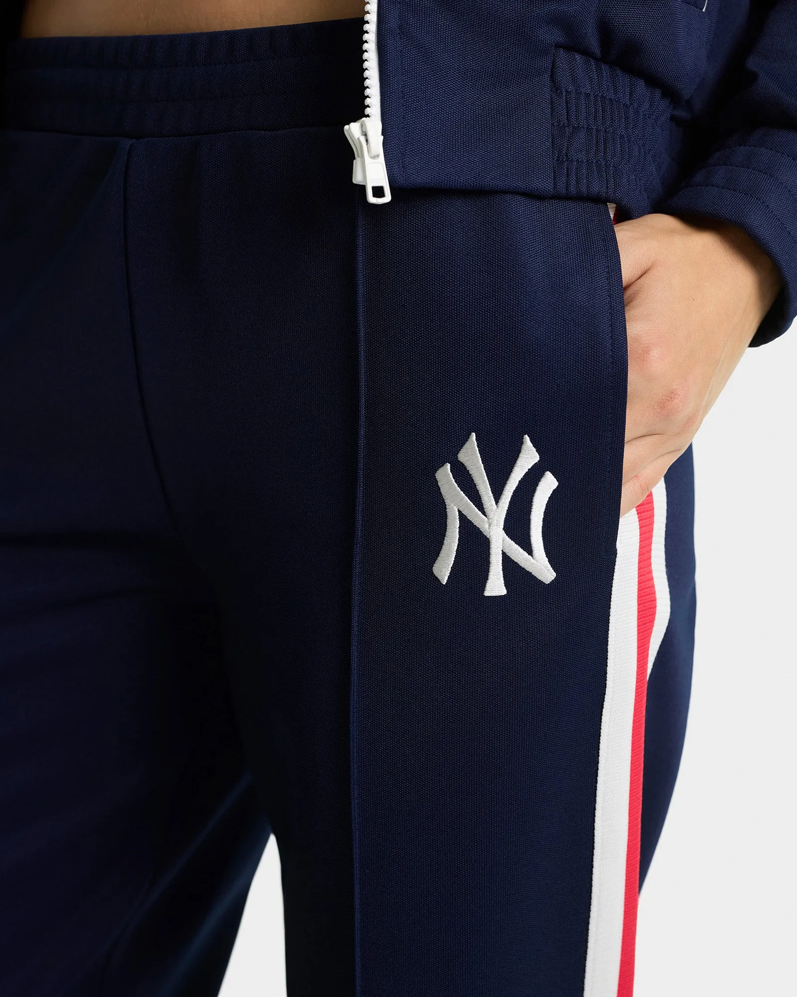 Yankees Serif Track Pant - Navy/White/Red sold by Sporty and Rich product image thumbnail 5