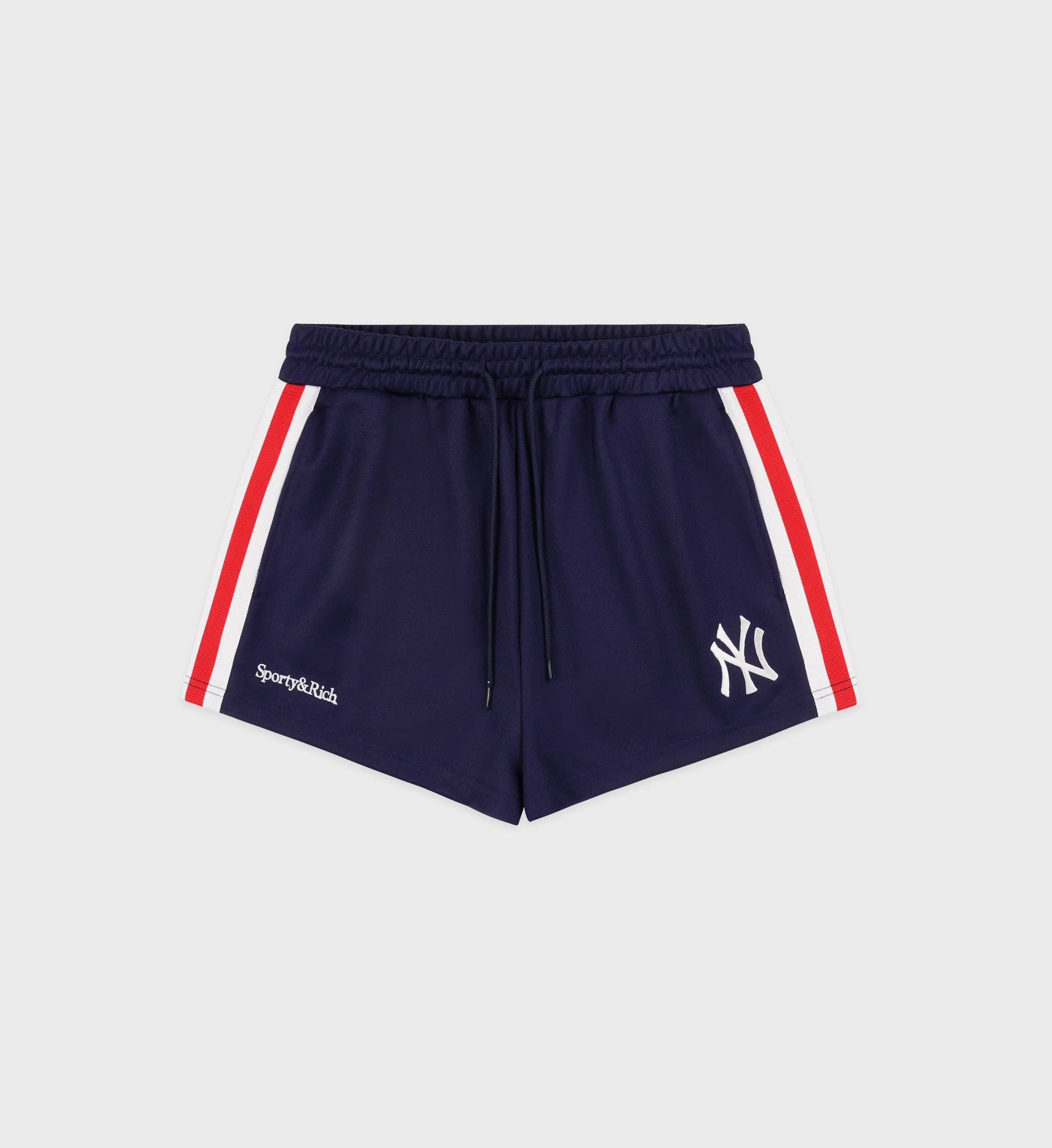 Yankees Serif Roller Short - Navy/White/Red sold by Sporty and Rich