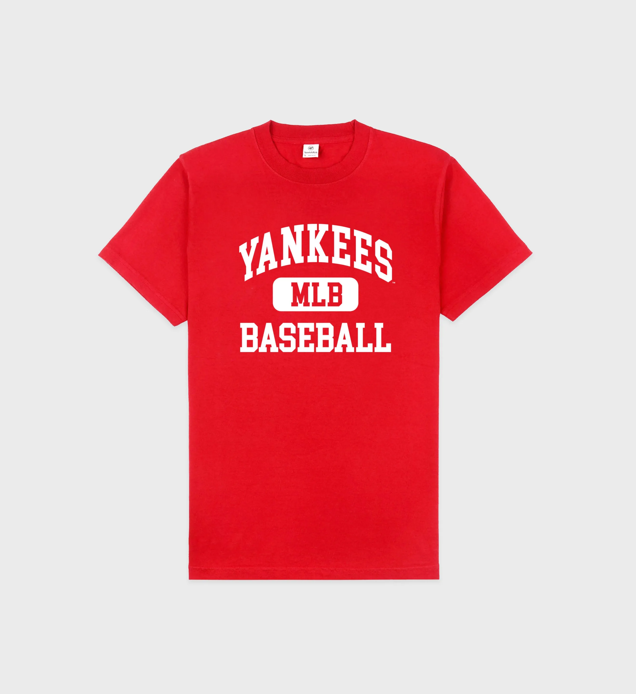 Yankees Ivy T-Shirt - Fire red/White sold by Sporty and Rich