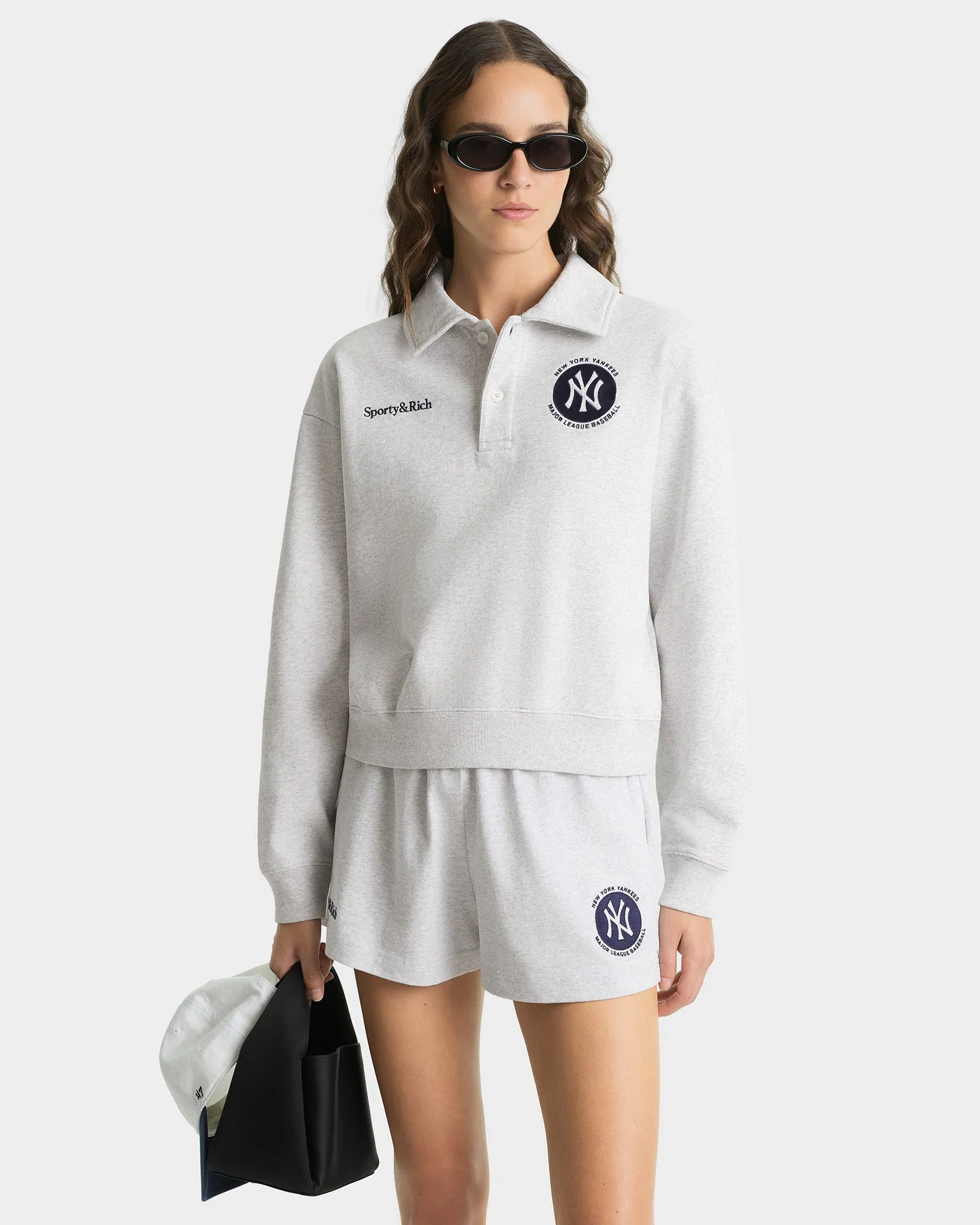 Major League Polo - Heather Gray/Navy sold by Sporty and Rich product image thumbnail 4