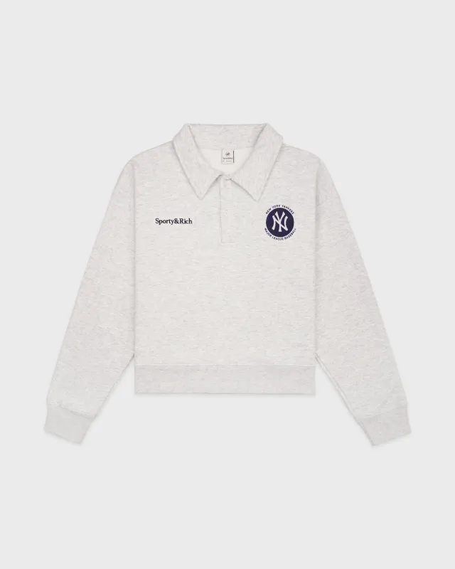 Major League Polo - Heather Gray/Navy sold by Sporty and Rich