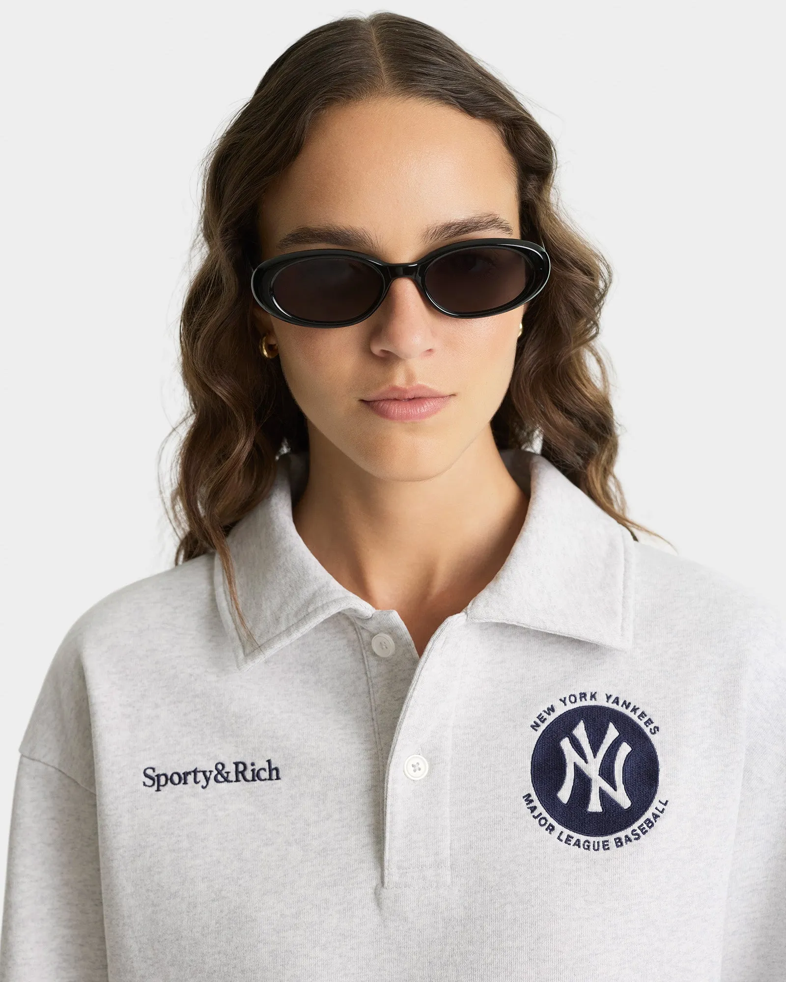 Major League Polo - Heather Gray/Navy sold by Sporty and Rich product image thumbnail 5