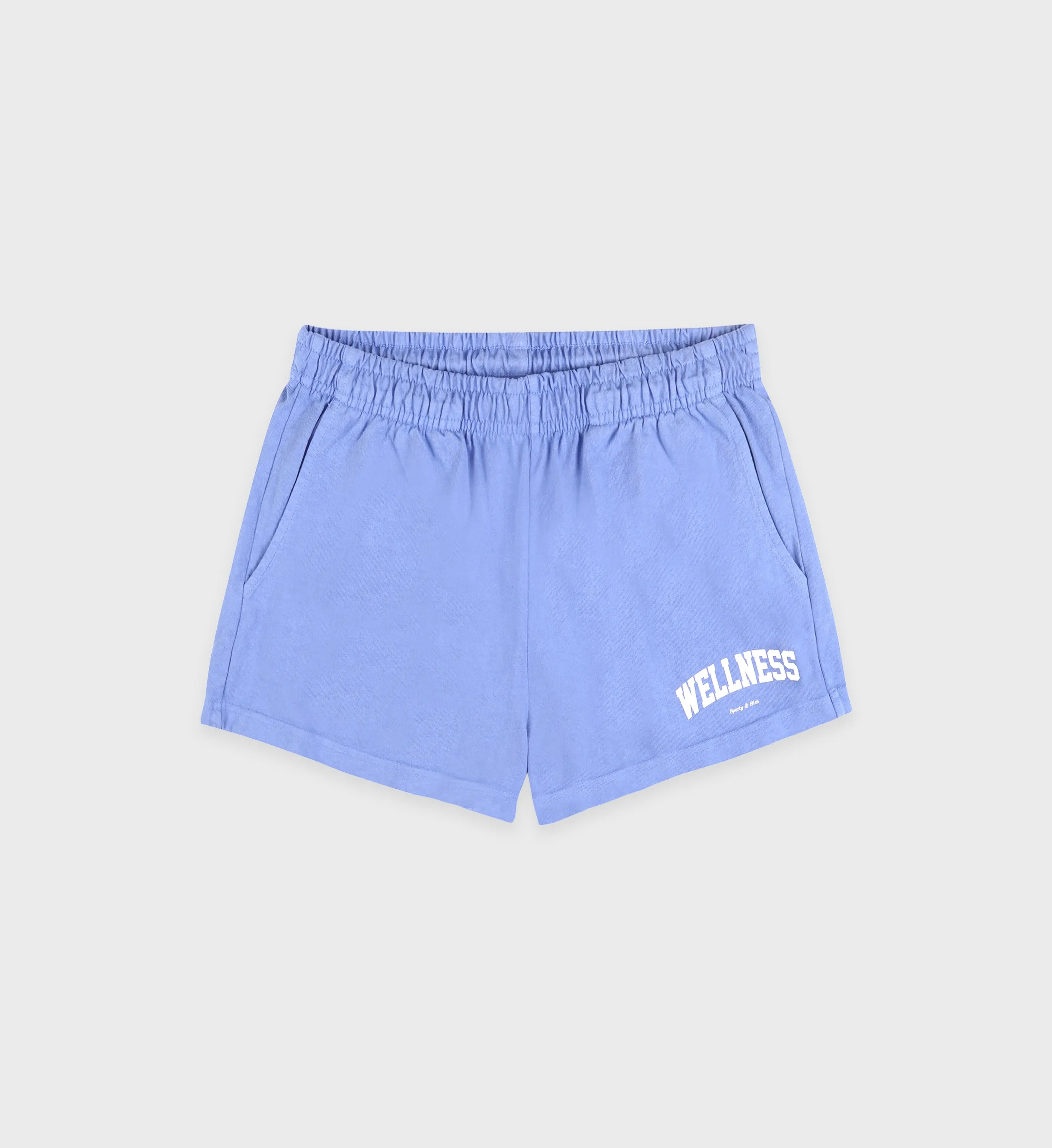 Wellness Ivy Disco short - Flax blue/White sold by Sporty and Rich