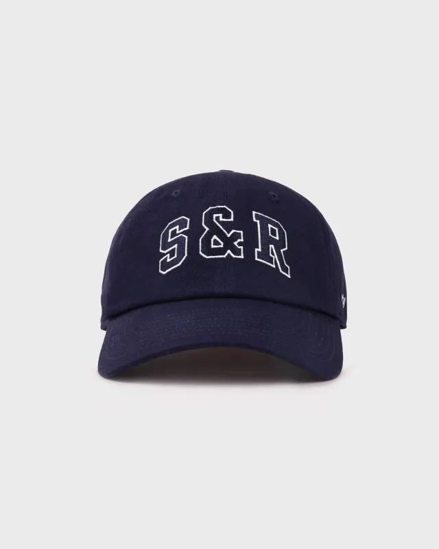 S&R Ivy Hat - Navy/White sold by Sporty and Rich