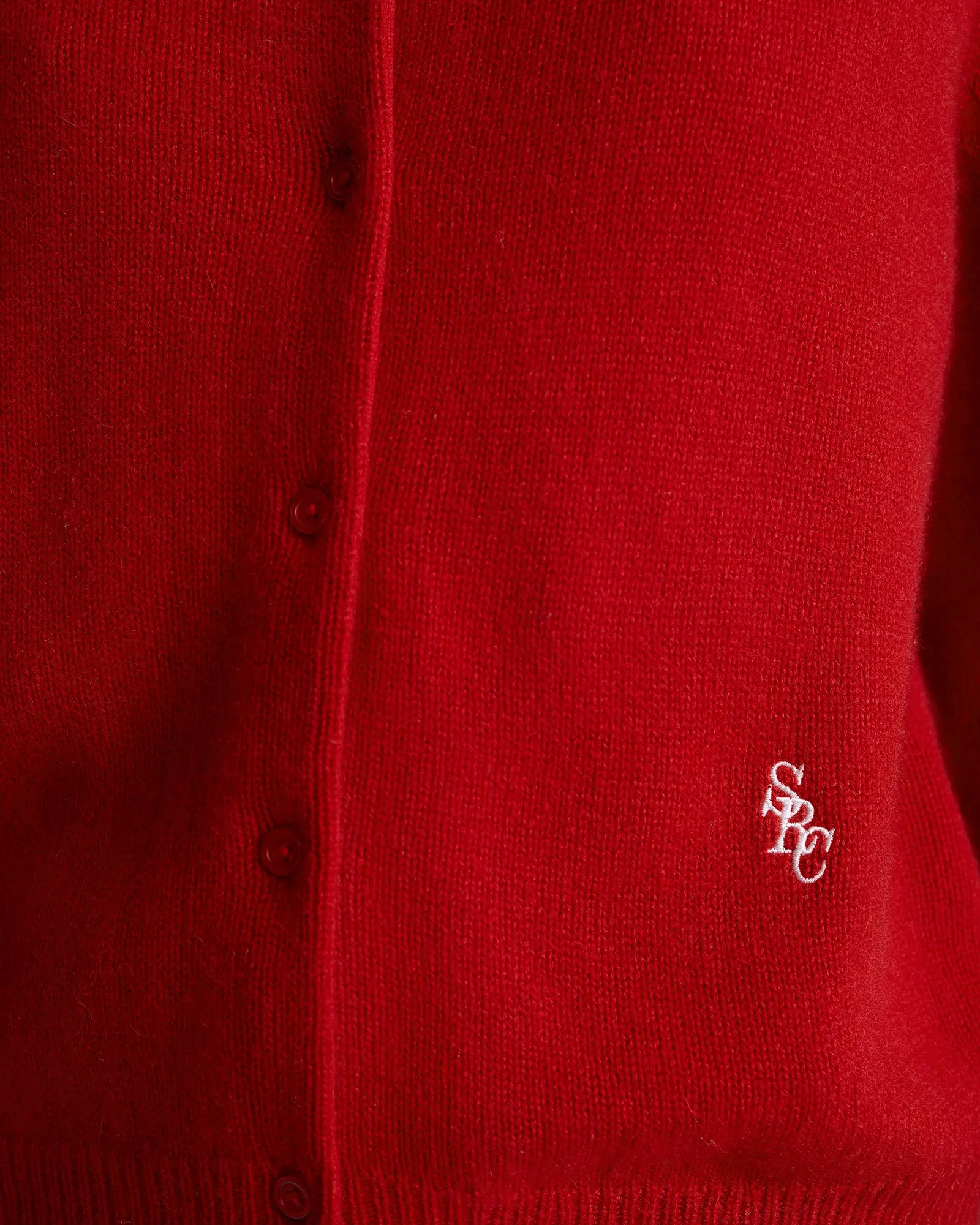 SRC Cashmere Cardigan - Ruby sold by Sporty and Rich product image thumbnail 4