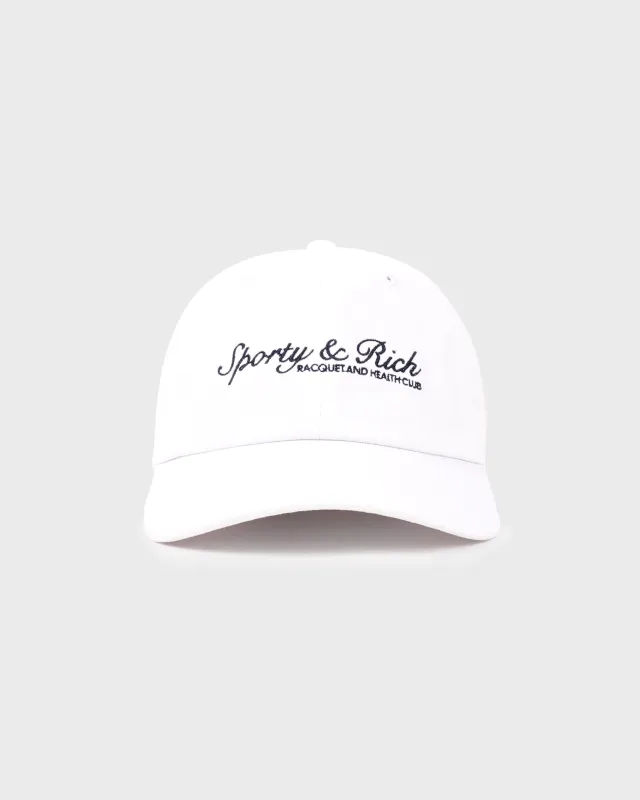 Syracuse Hat - White/Forest sold by Sporty and Rich