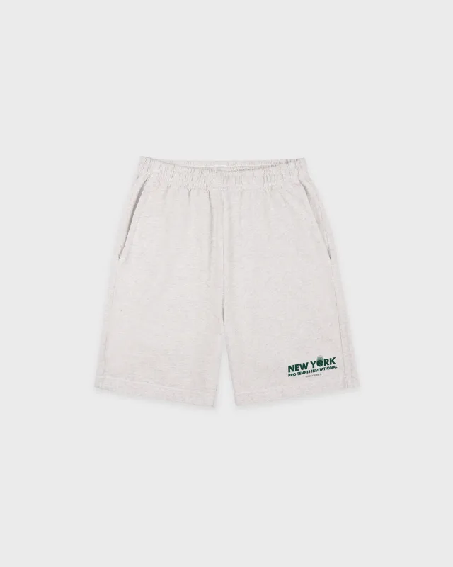 Pro Gym Short - Heather Gray/Forest sold by Sporty and Rich
