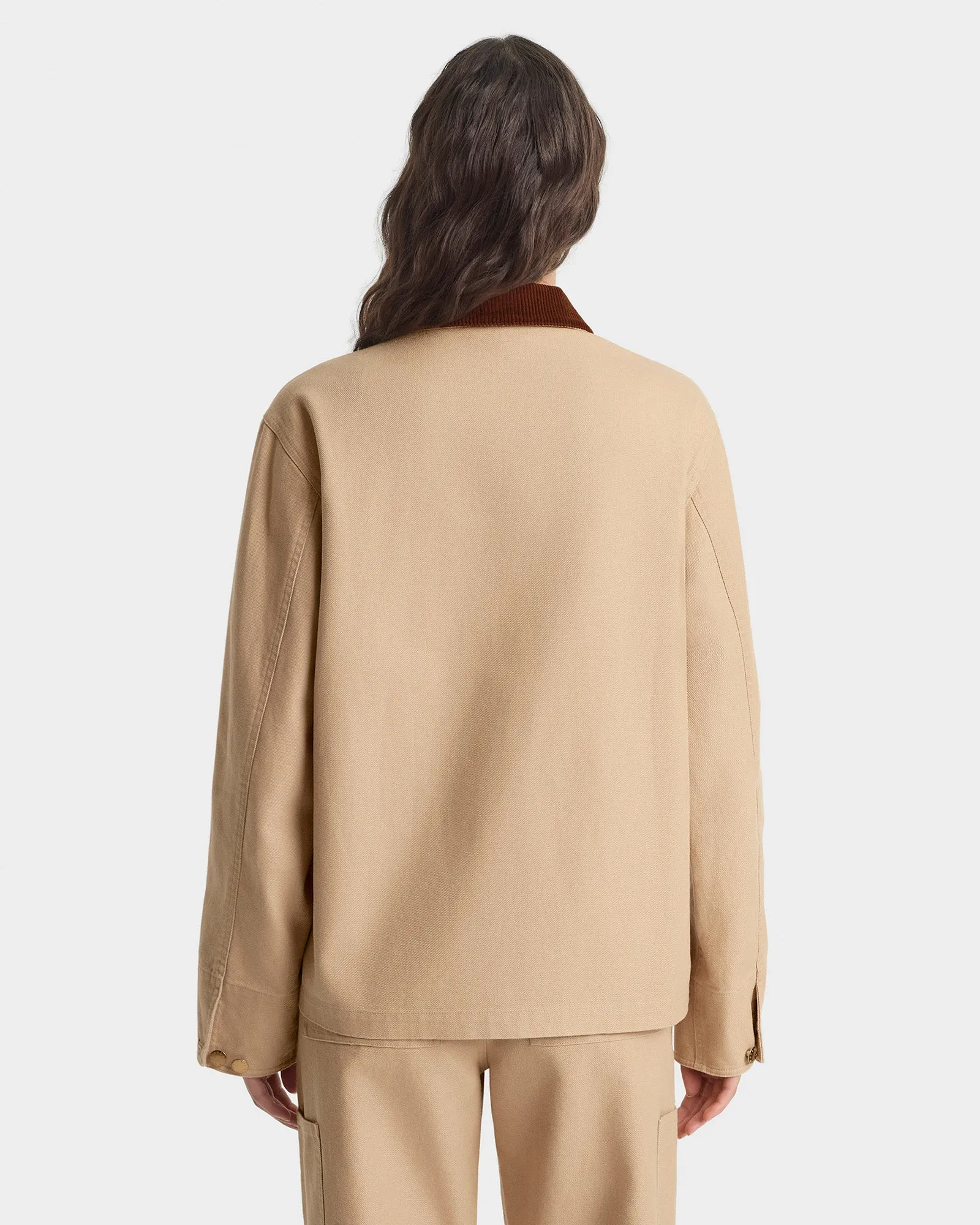 SRHWC Painters Jacket - Tan sold by Sporty and Rich product image thumbnail 5