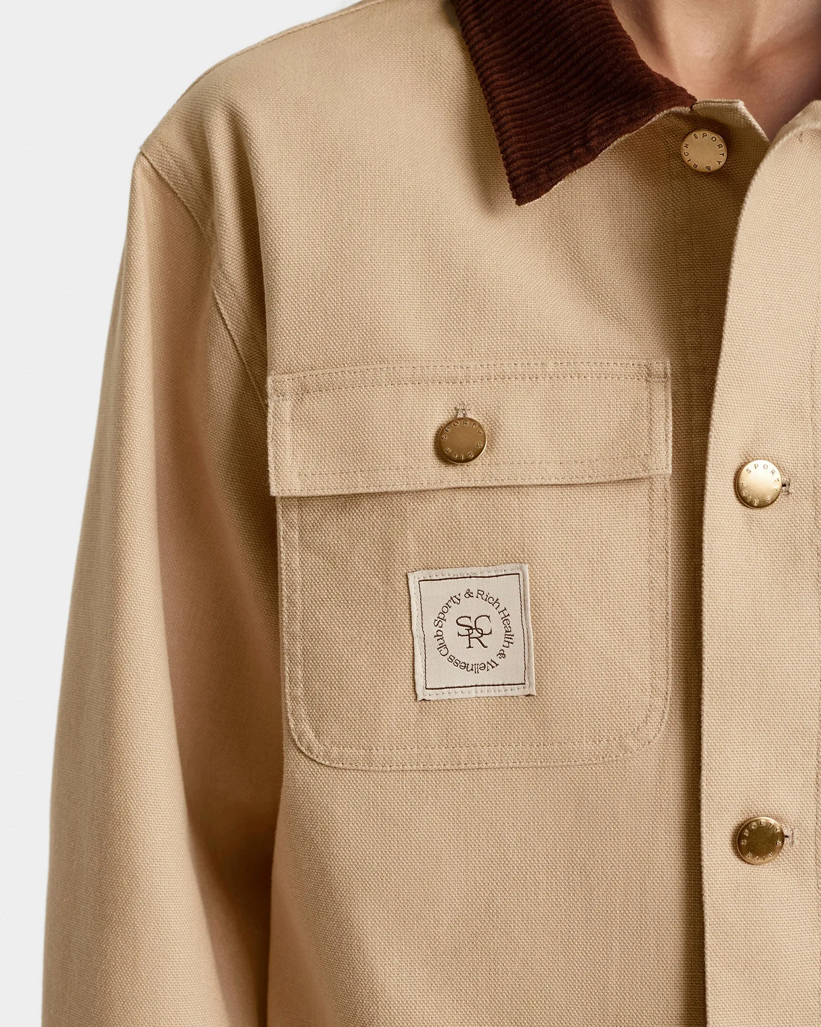 SRHWC Painters Jacket - Tan sold by Sporty and Rich product image thumbnail 4