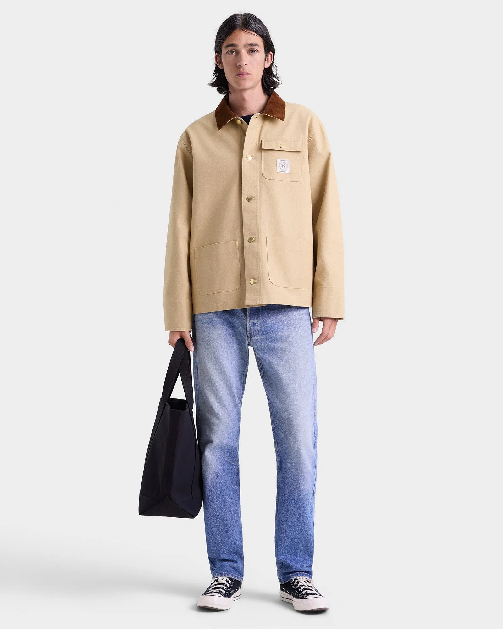 SRHWC Painters Jacket Men - Tan sold by Sporty and Rich product image thumbnail 2