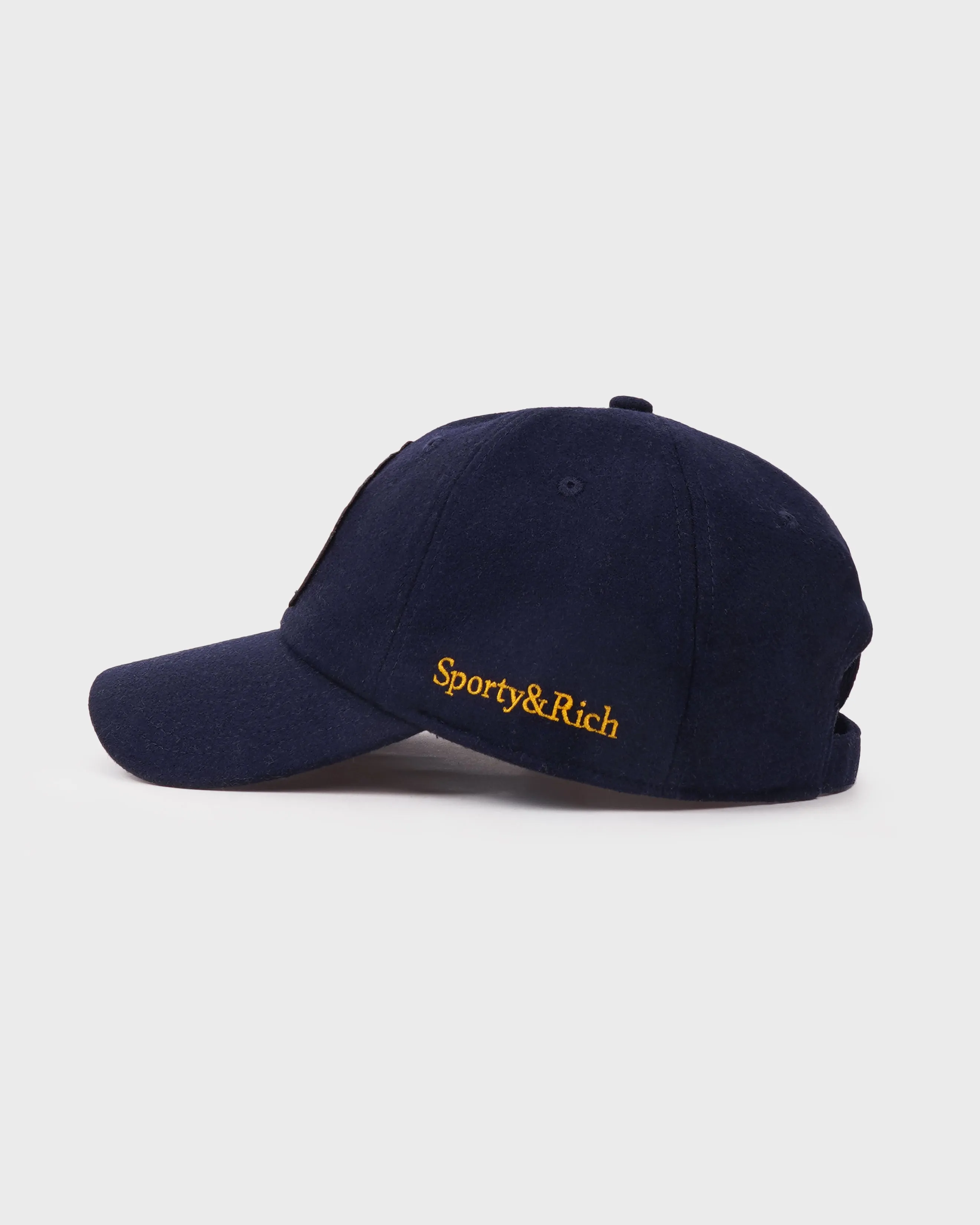 NY Crest Wool Hat - Navy sold by Sporty and Rich product image thumbnail 3