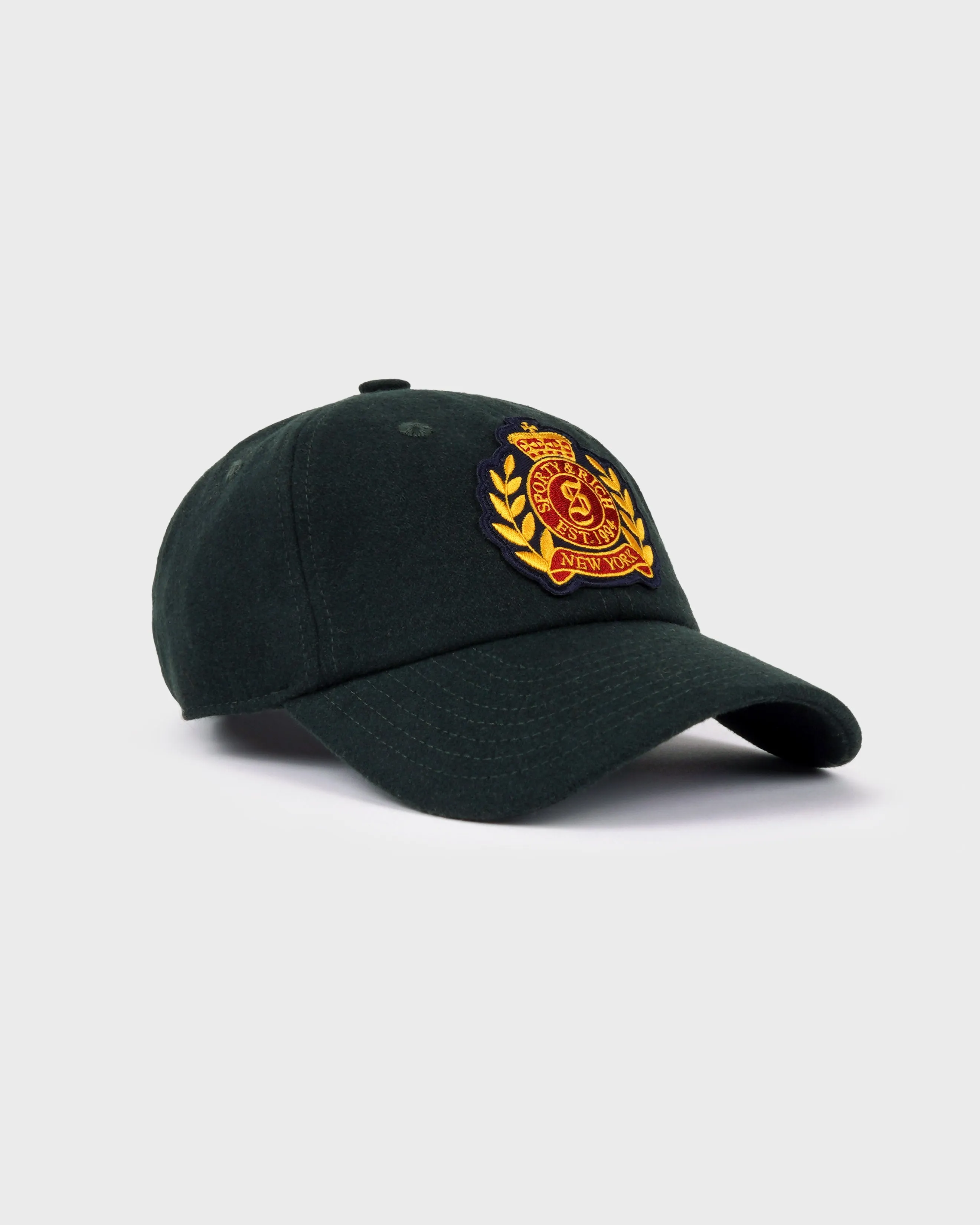 NY Crest Wool Hat - Forest sold by Sporty and Rich product image thumbnail 2