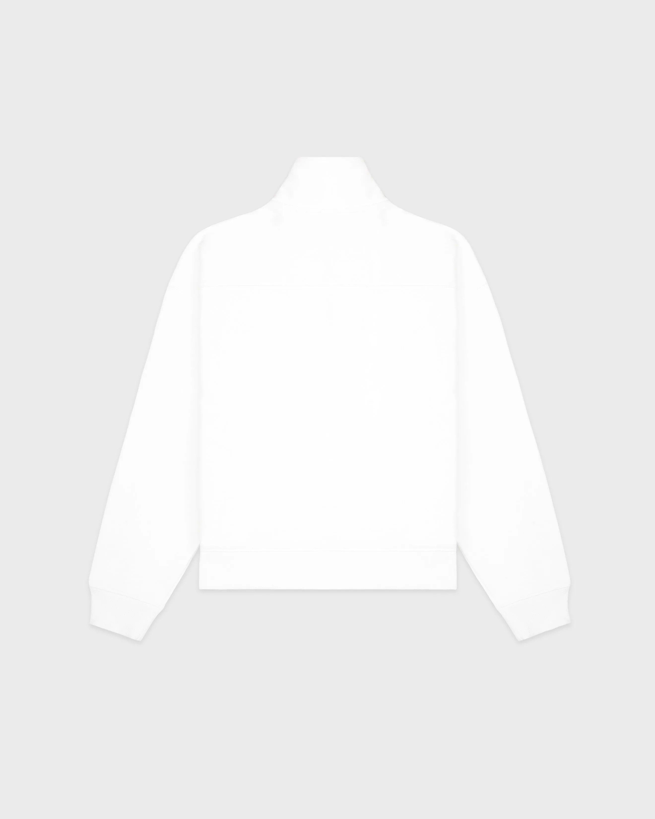 NY Crest Embroidered Quarter Zip - White sold by Sporty and Rich product image thumbnail 2