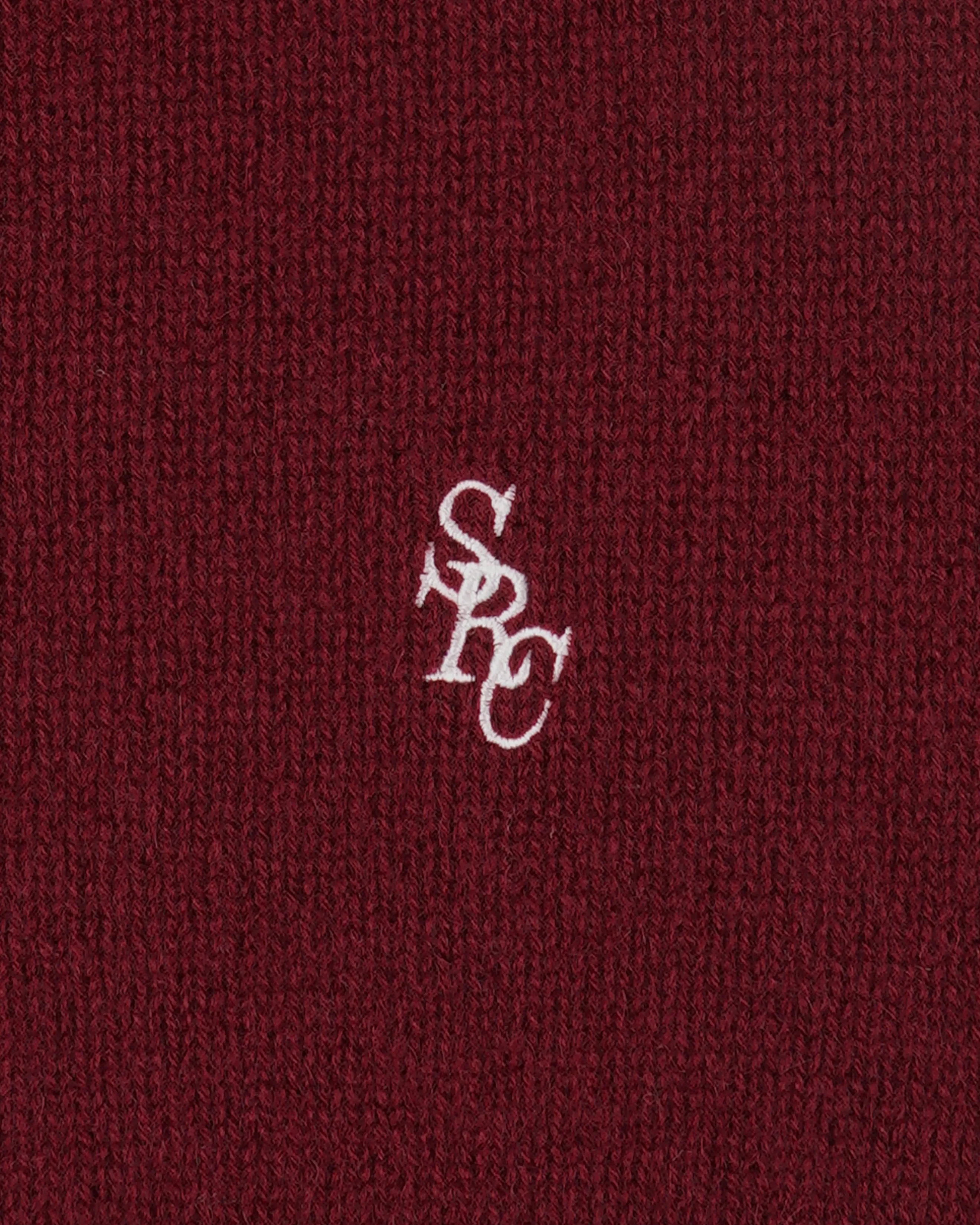 SRC Cashmere Sweater - Merlot sold by Sporty and Rich product image thumbnail 3
