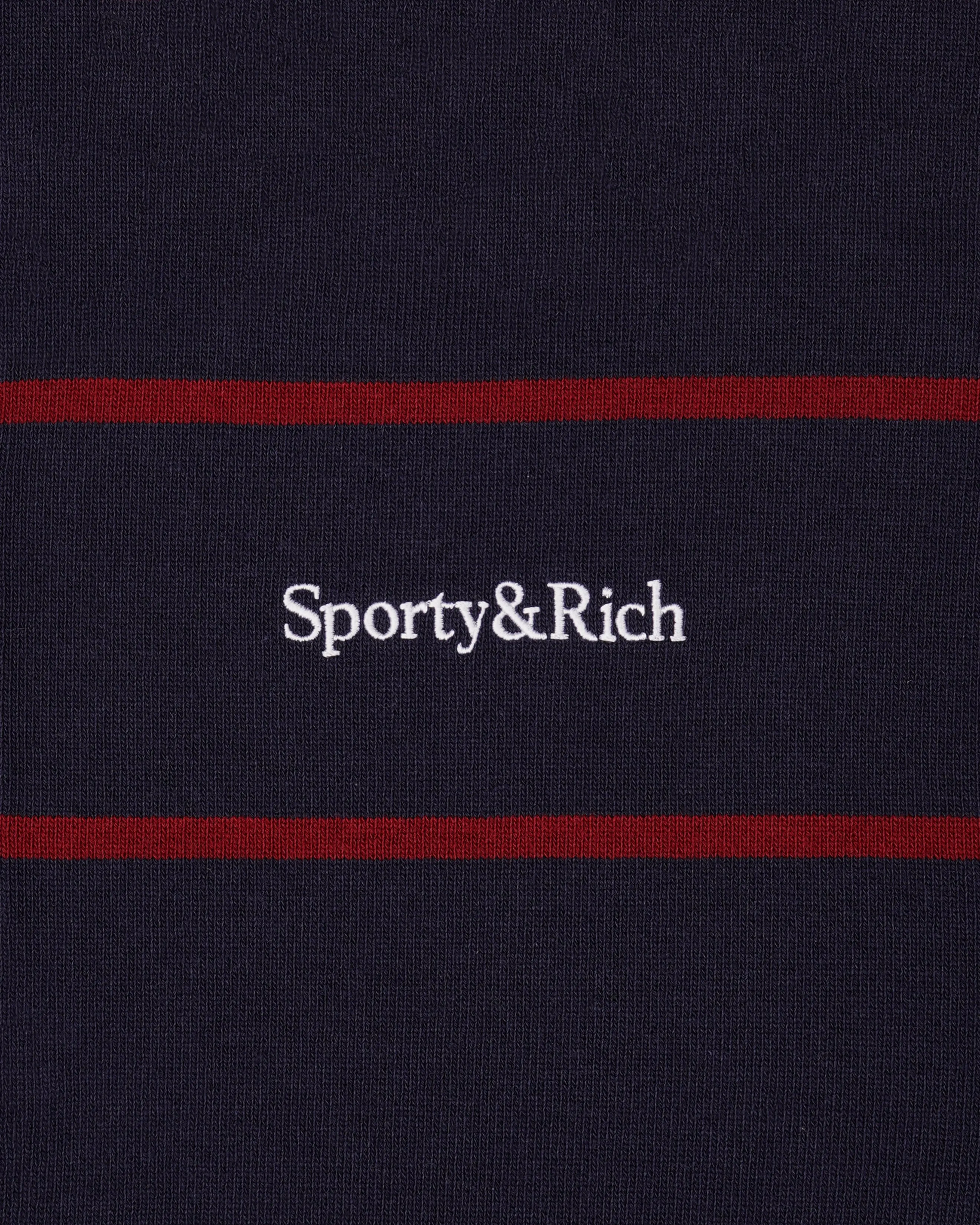 Serif Logo Rugby Polo Men - Dark Navy/White/Merlot sold by Sporty and Rich product image thumbnail 3