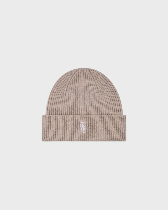 SRC Cashmere Beanie - Tapioca sold by Sporty and Rich