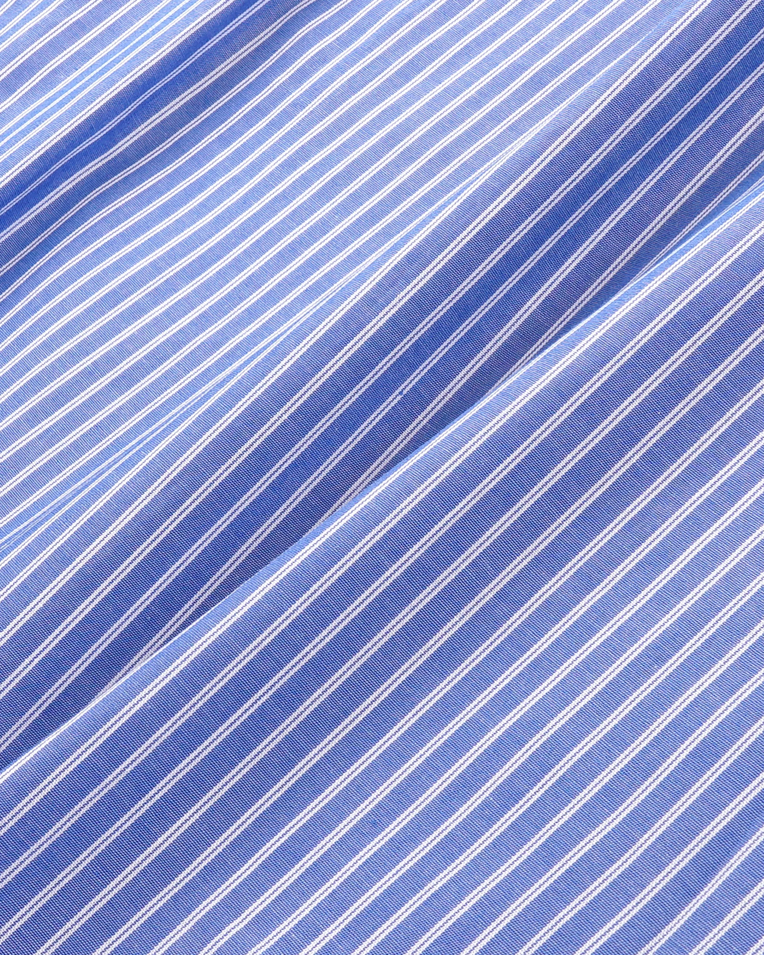 SRC Oversized Shirt - Navy Stripe sold by Sporty and Rich product image thumbnail 3