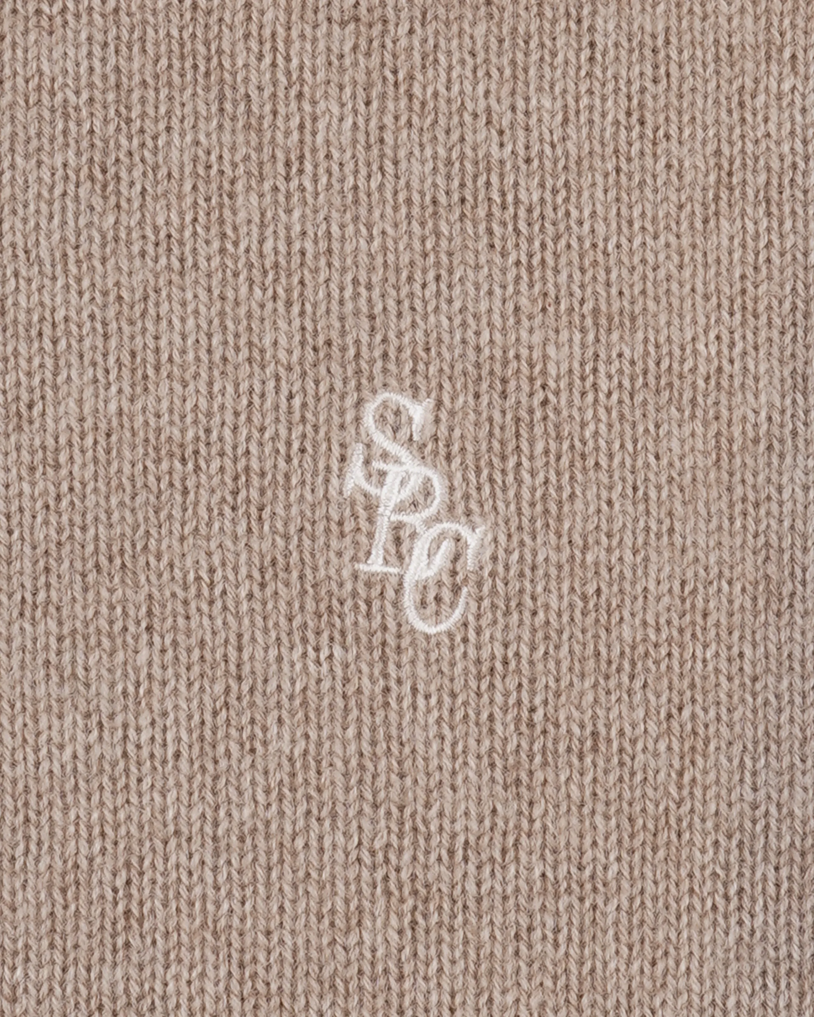 SRC Cashmere V-Neck Sweater - Tapioca sold by Sporty and Rich product image thumbnail 3