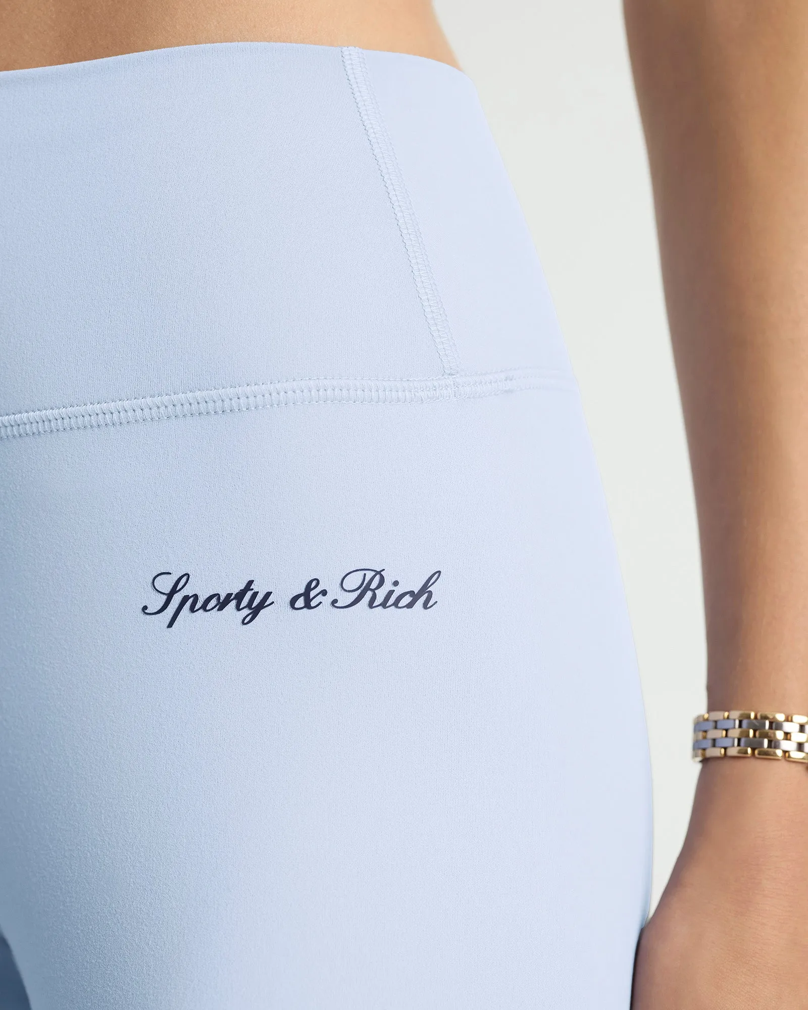 Signature Logo Legging - Faded Blue/Navy sold by Sporty and Rich product image thumbnail 4