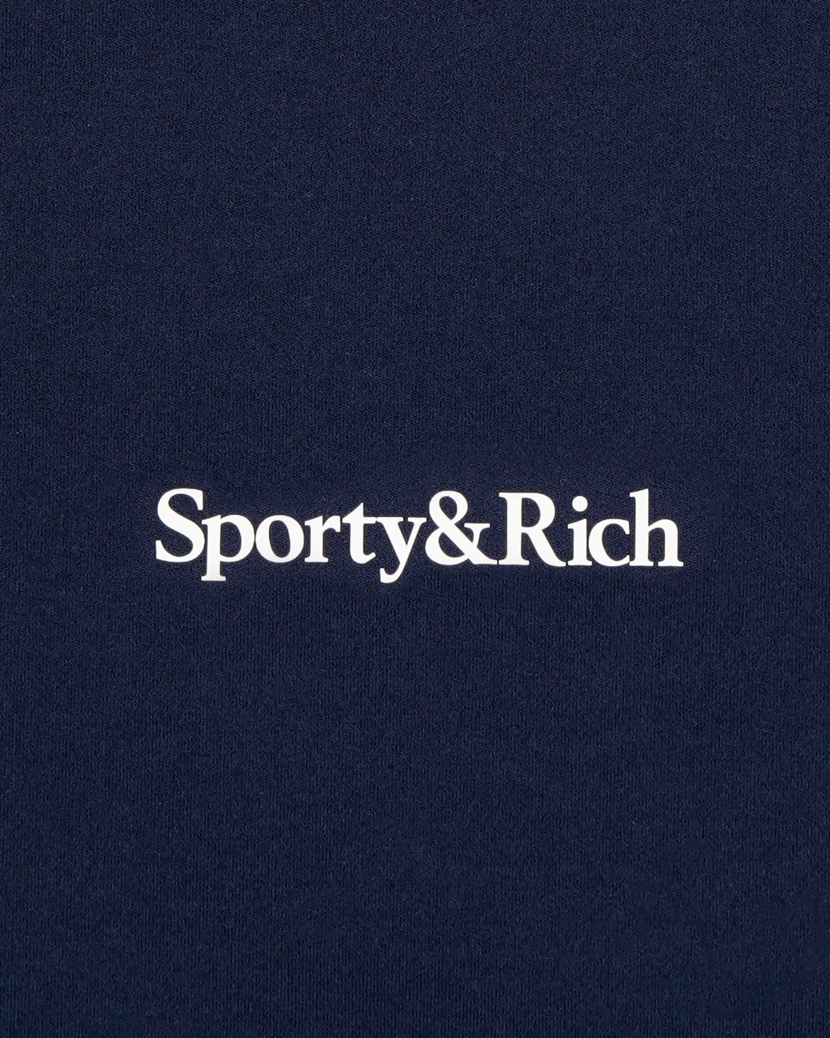 Serif Logo Mini Sports Bra - Navy/White sold by Sporty and Rich product image thumbnail 5
