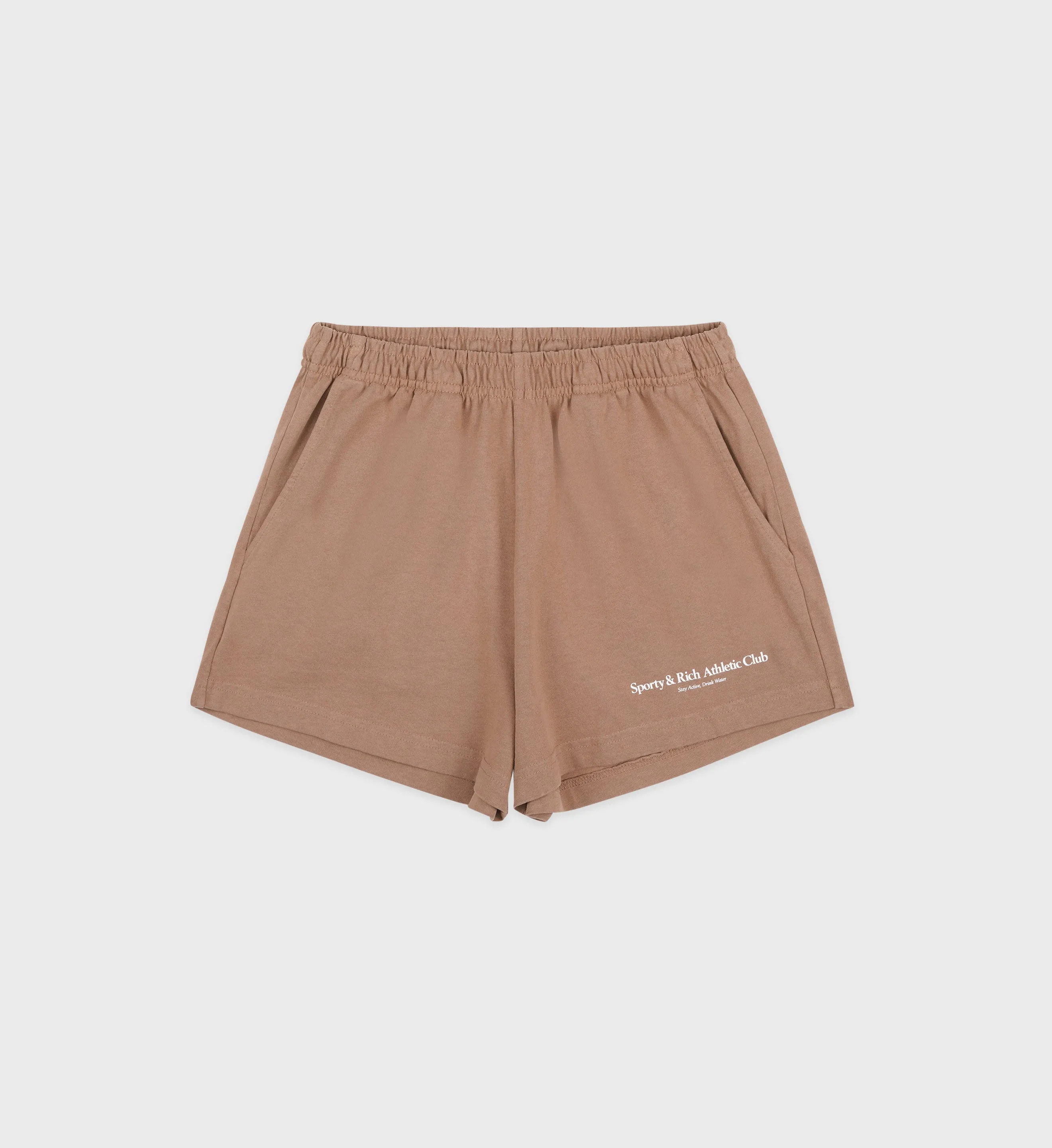 Athletic Club Disco Short - Cappucino sold by Sporty and Rich