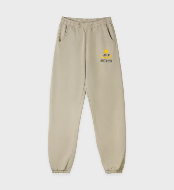 Country Club Sweatpant - Elephant sold by Sporty and Rich