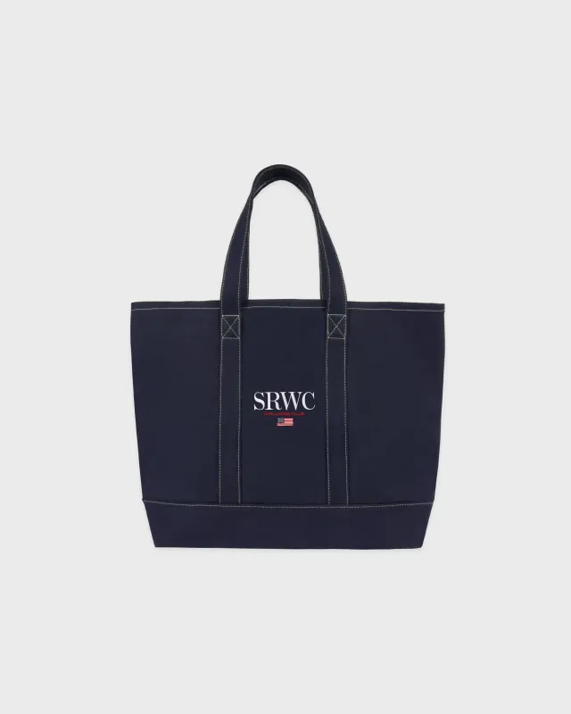 Nautical Tote Bag - Navy sold by Sporty and Rich