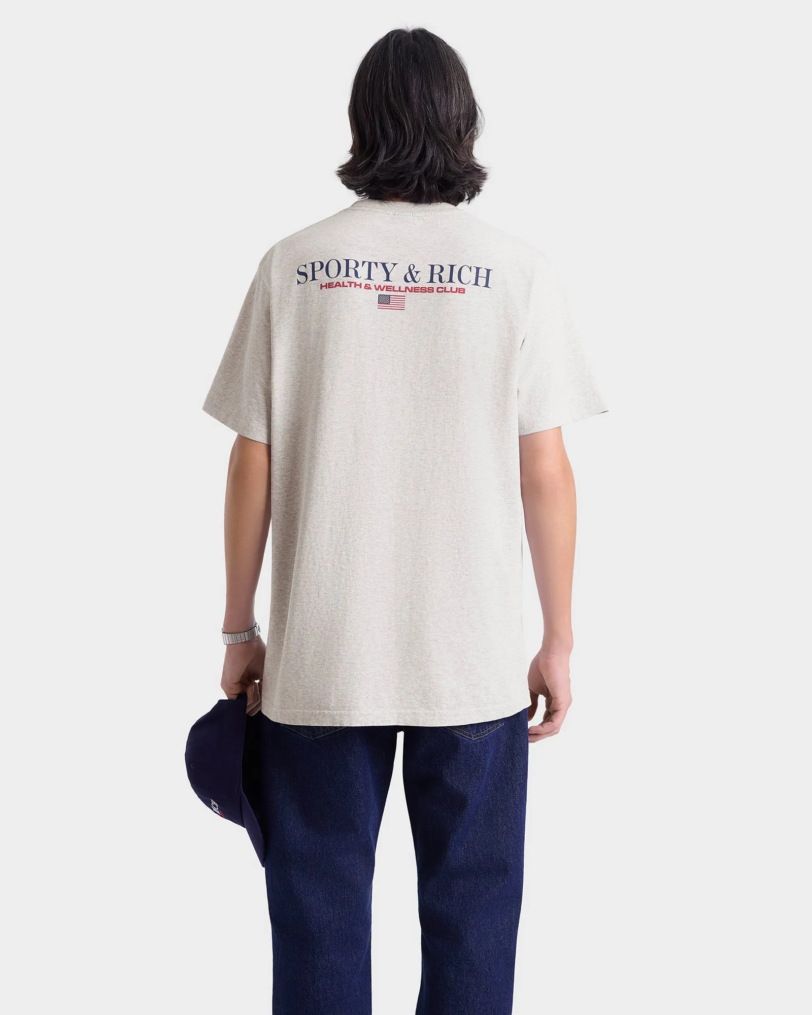 Nautical T-Shirt - Heather Gray sold by Sporty and Rich product image thumbnail 5