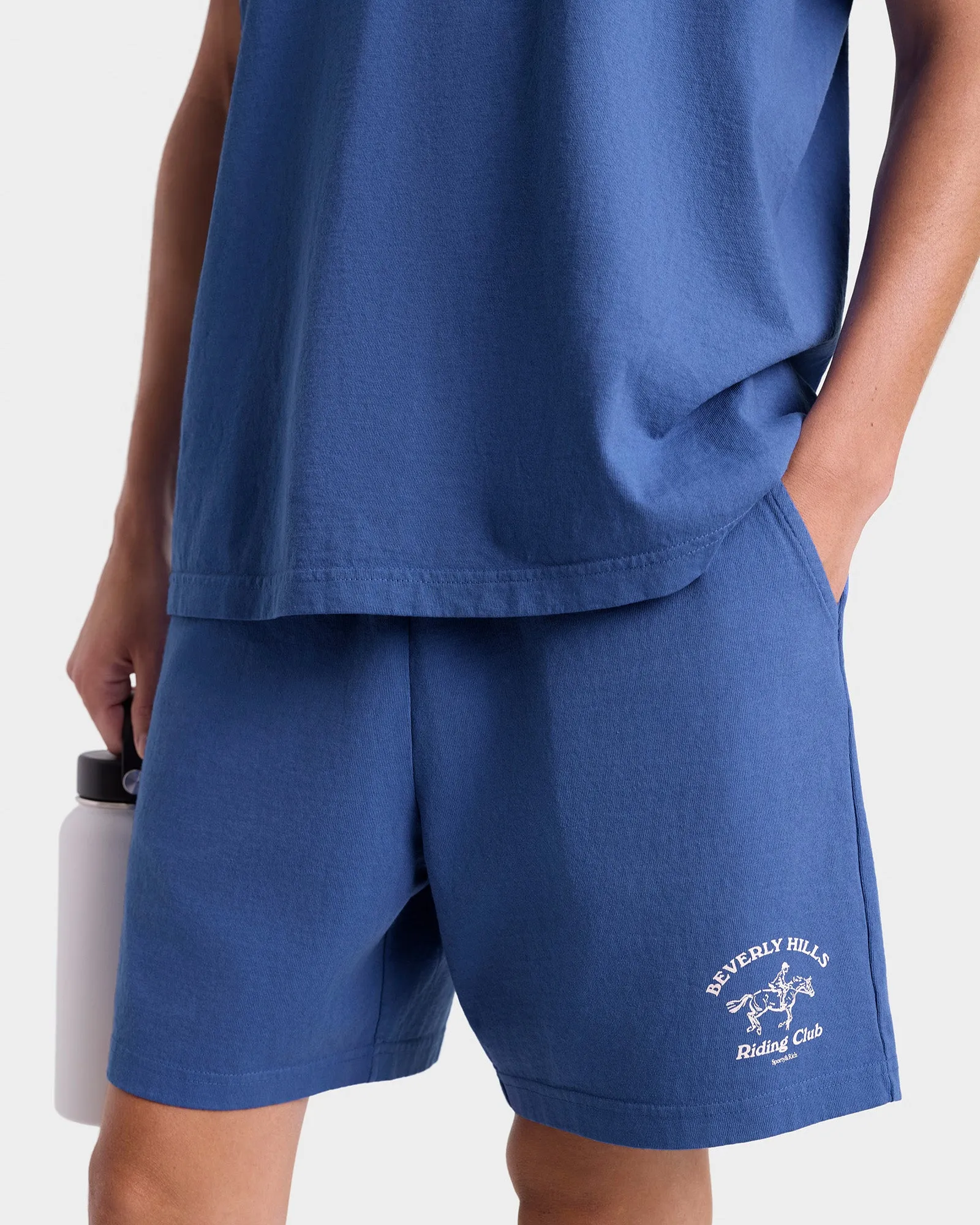 BH Riding Club Gym Short - Pier Blue sold by Sporty and Rich product image thumbnail 4