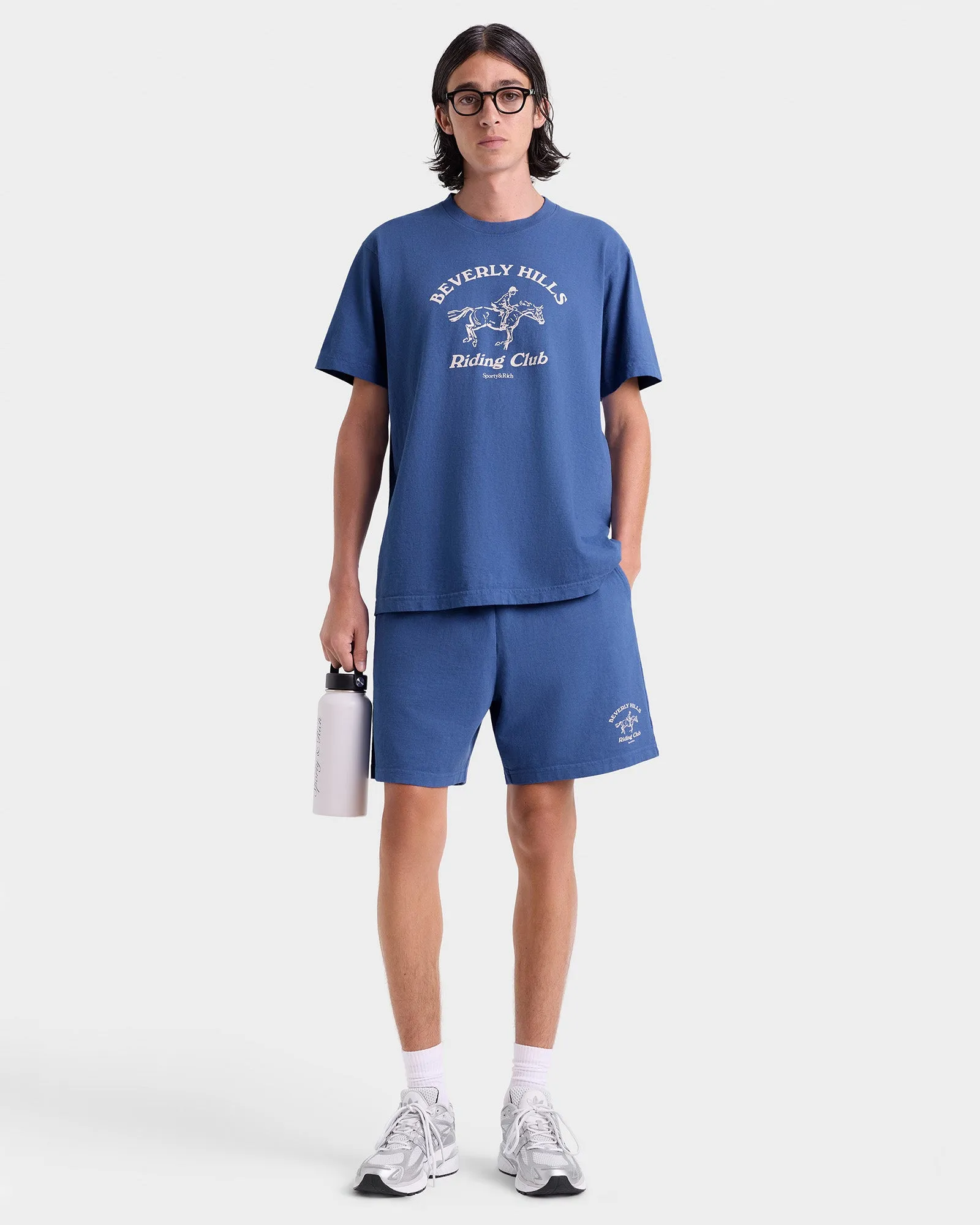 BH Riding Club Gym Short - Pier Blue sold by Sporty and Rich product image thumbnail 2